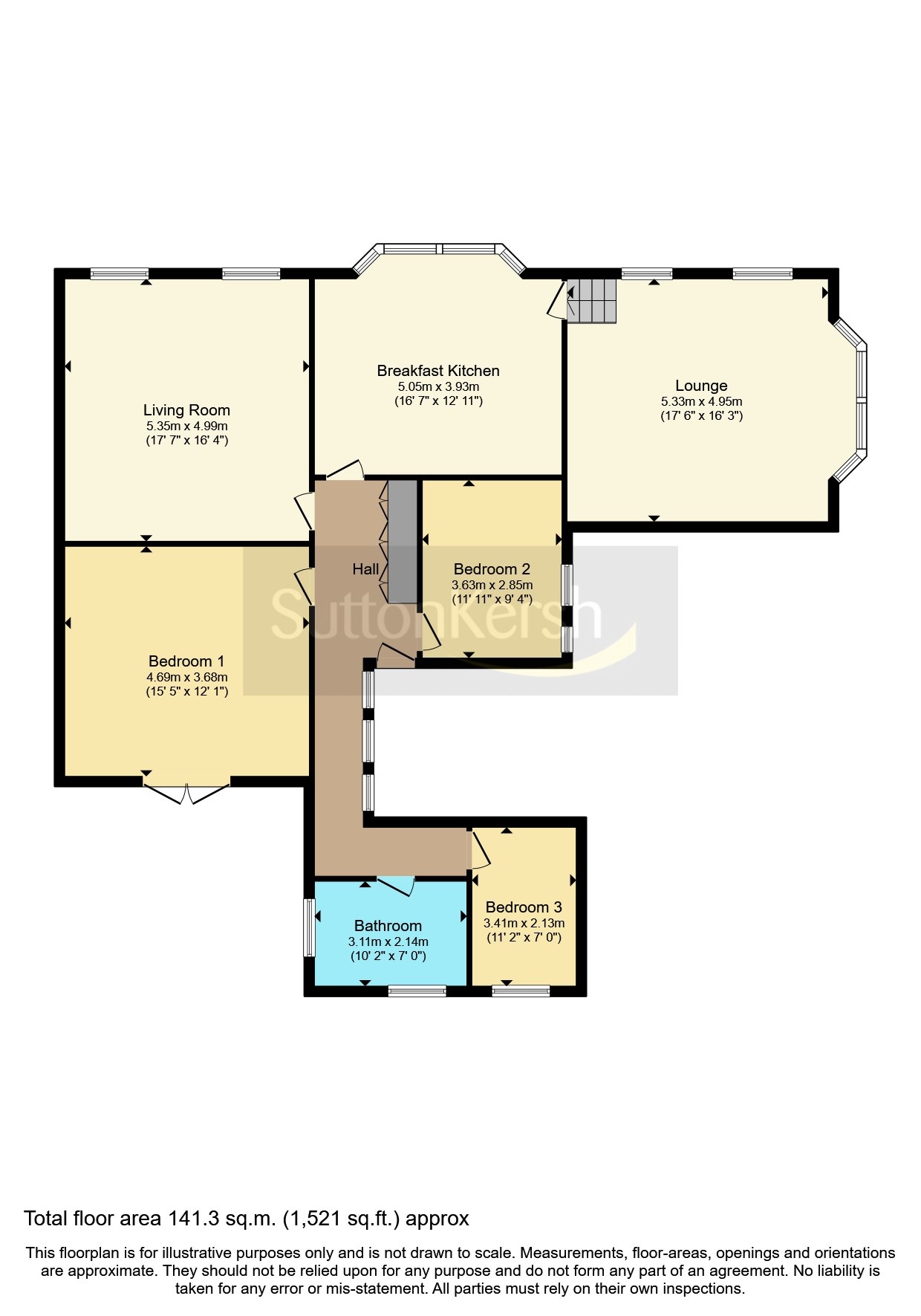 2B Fulwood Park, Aigburth, Liverpool L17, 3 bedroom flat for sale