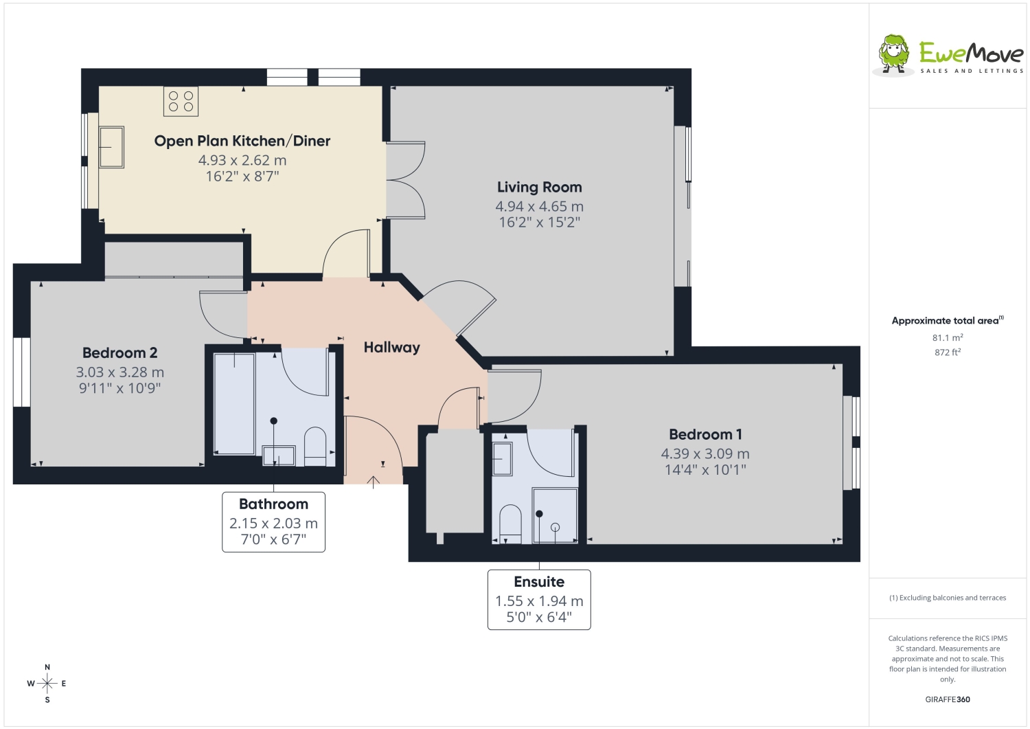 16a, St. Chads Wharf, York floorplan