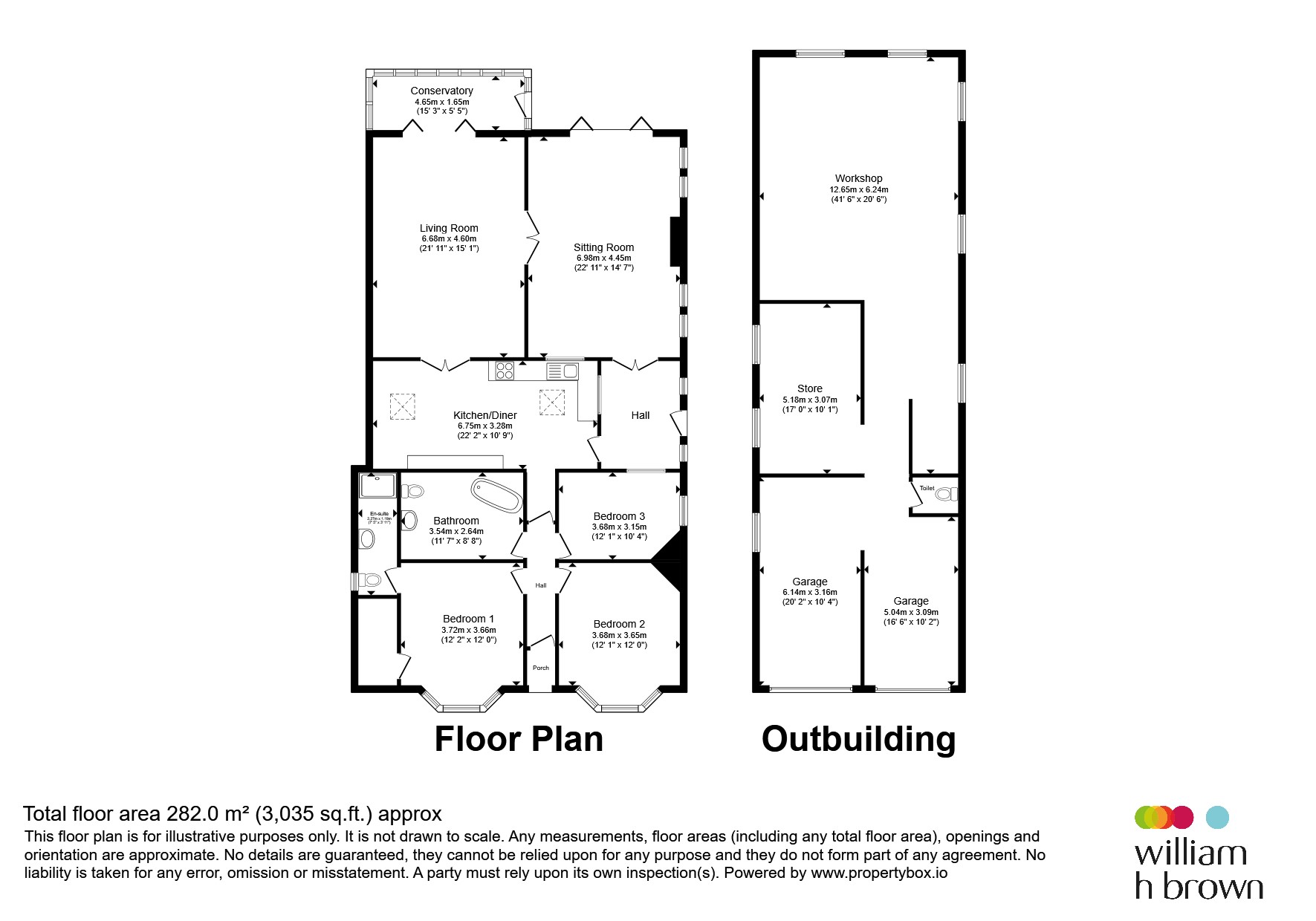 2, The Bungalows, Lamb Lane, Worksop floorplan