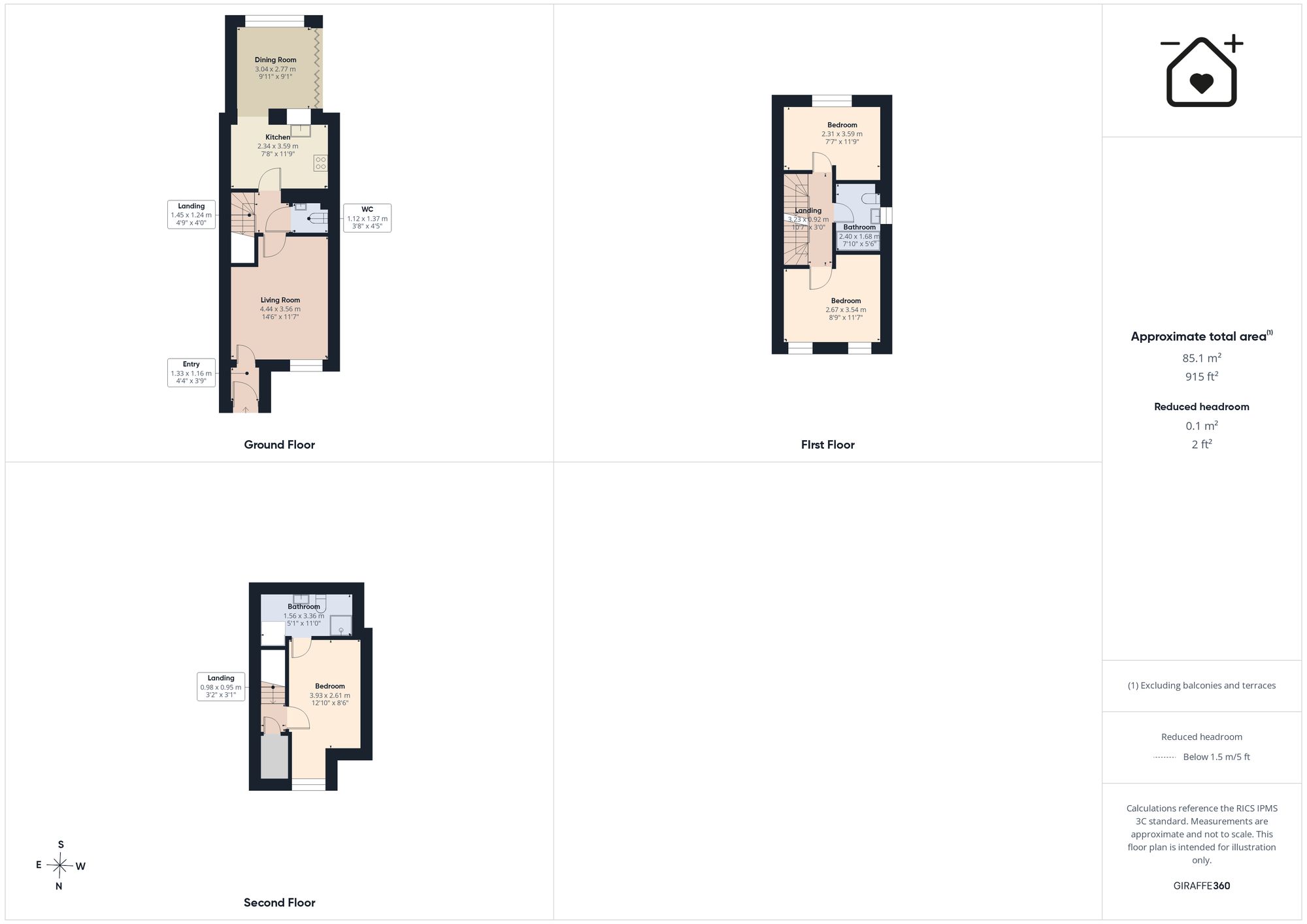 43 Keep Hill Close, Pembroke floorplan