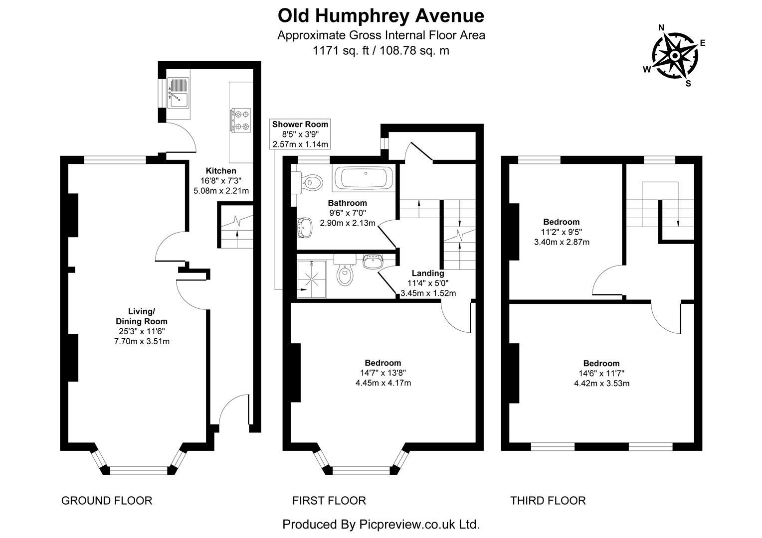 5, Old Humphrey Avenue, Hastings floorplan