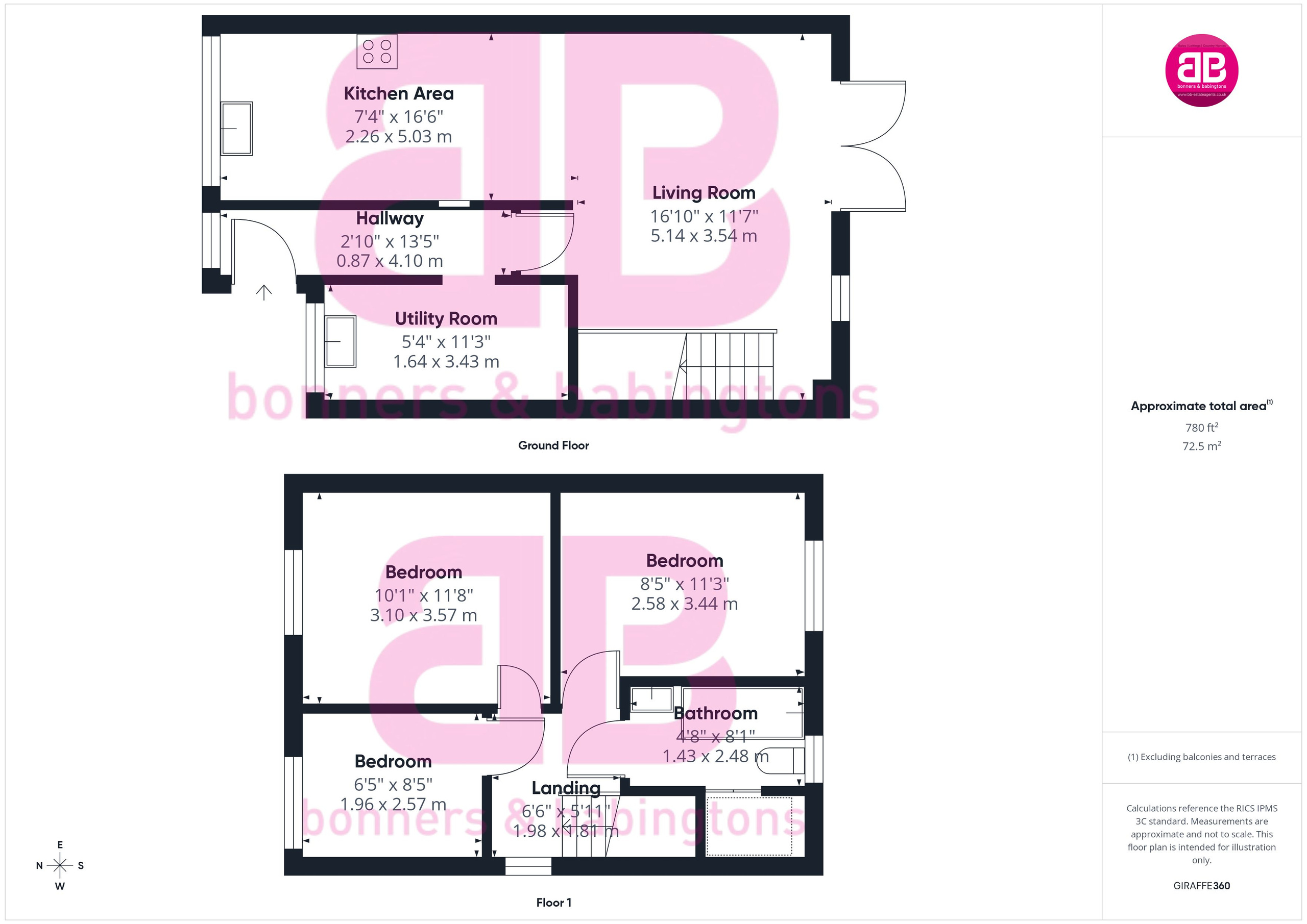 36 Barkus Way, High Wycombe floorplan