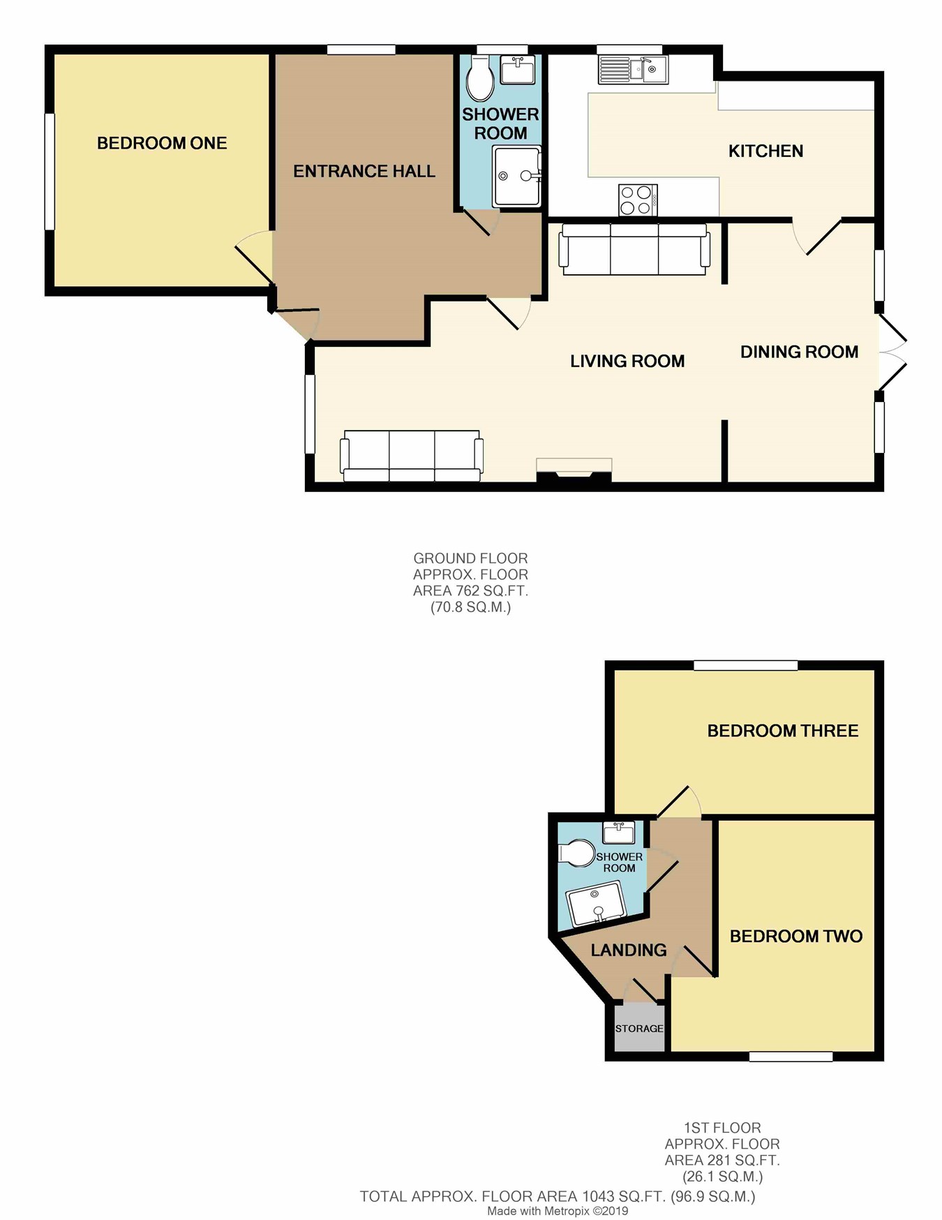 3 Bedrooms Semi-detached house for sale in Grange Gardens, Rayleigh SS6