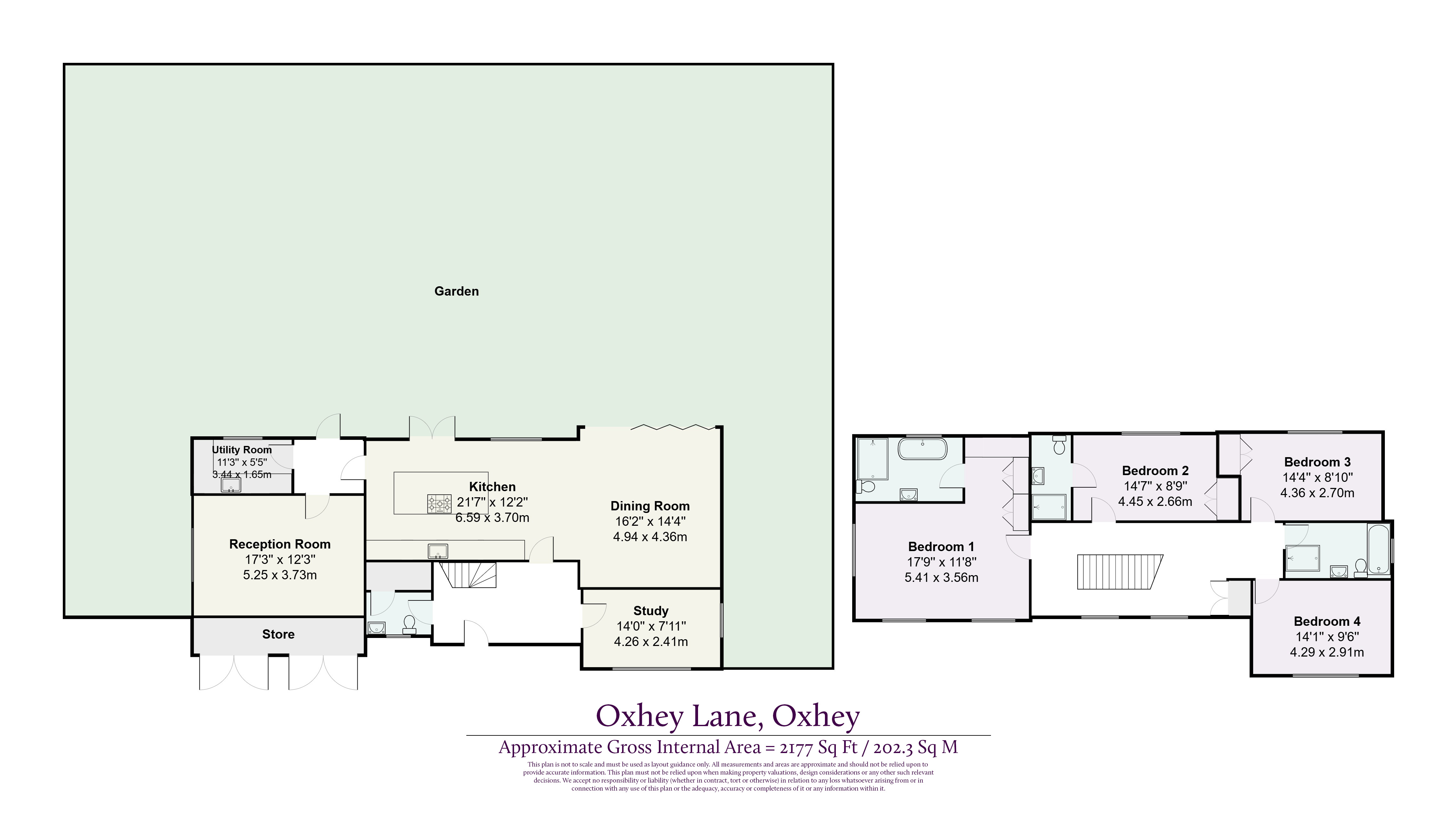 Woodview,, Oxhey Lane, Hertfordshire floorplan
