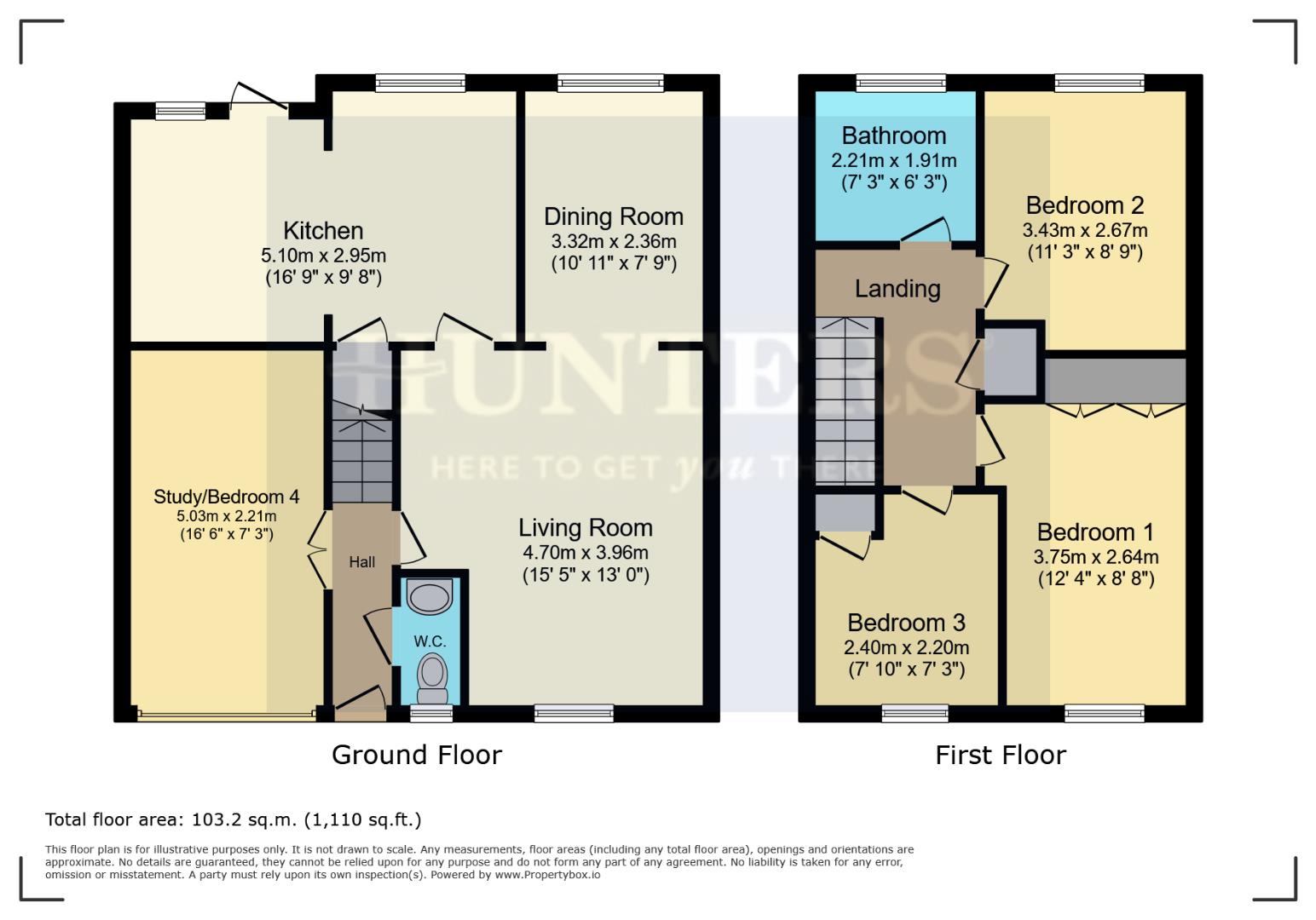 51, Foxlands Drive,, Dudley floorplan