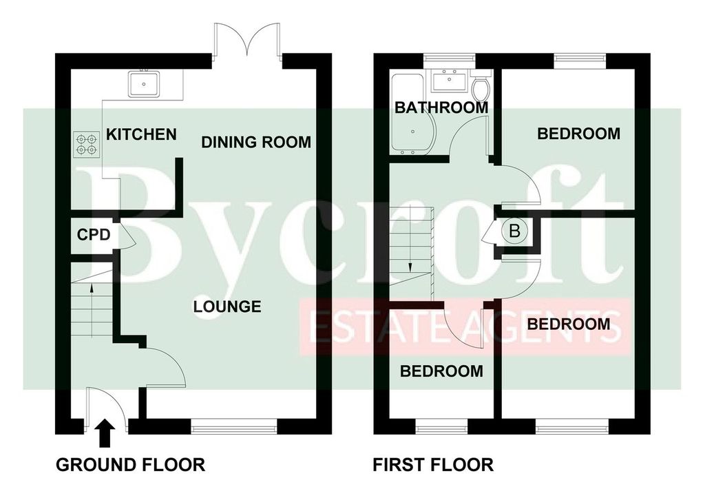 52, Fern Gardens, Great Yarmouth floorplan