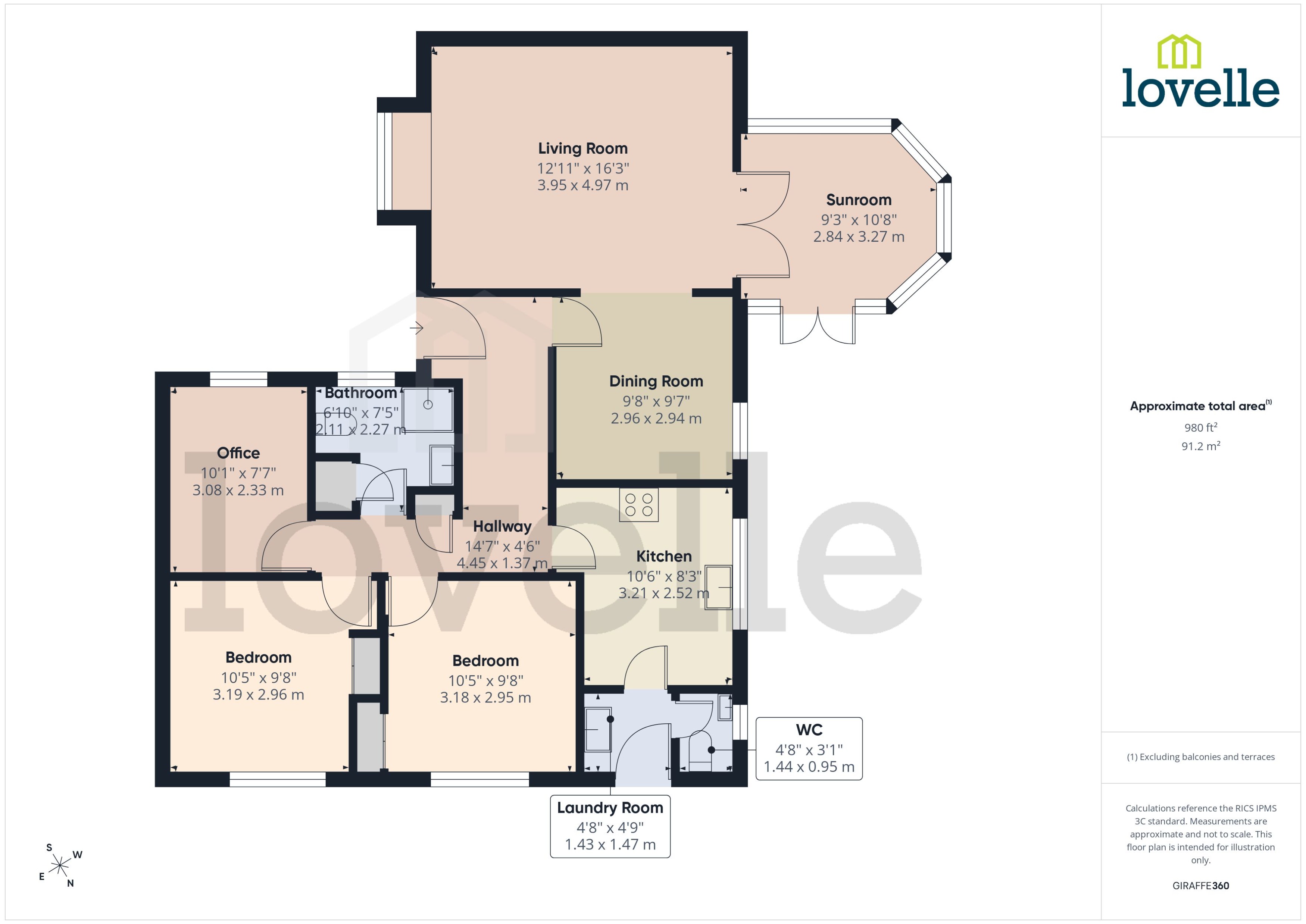 7, The Alders, Scothern floorplan