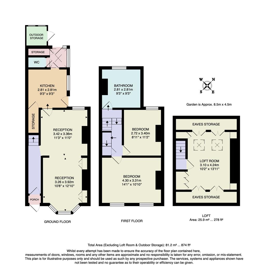 15, Tweedmouth Road, London floorplan
