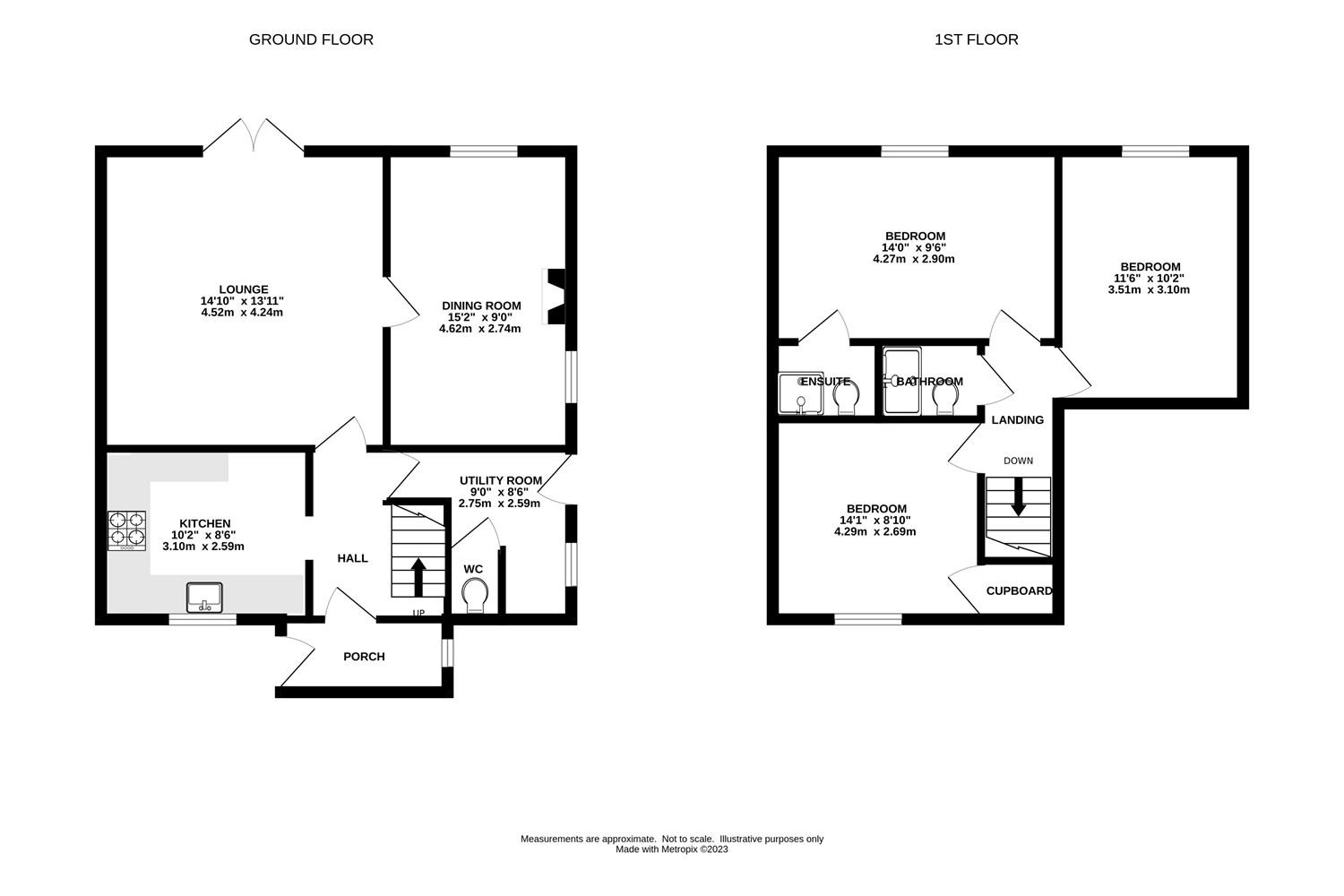 The Wash, ChapelEnLeFrith, High Peak SK23, 3 bedroom semidetached