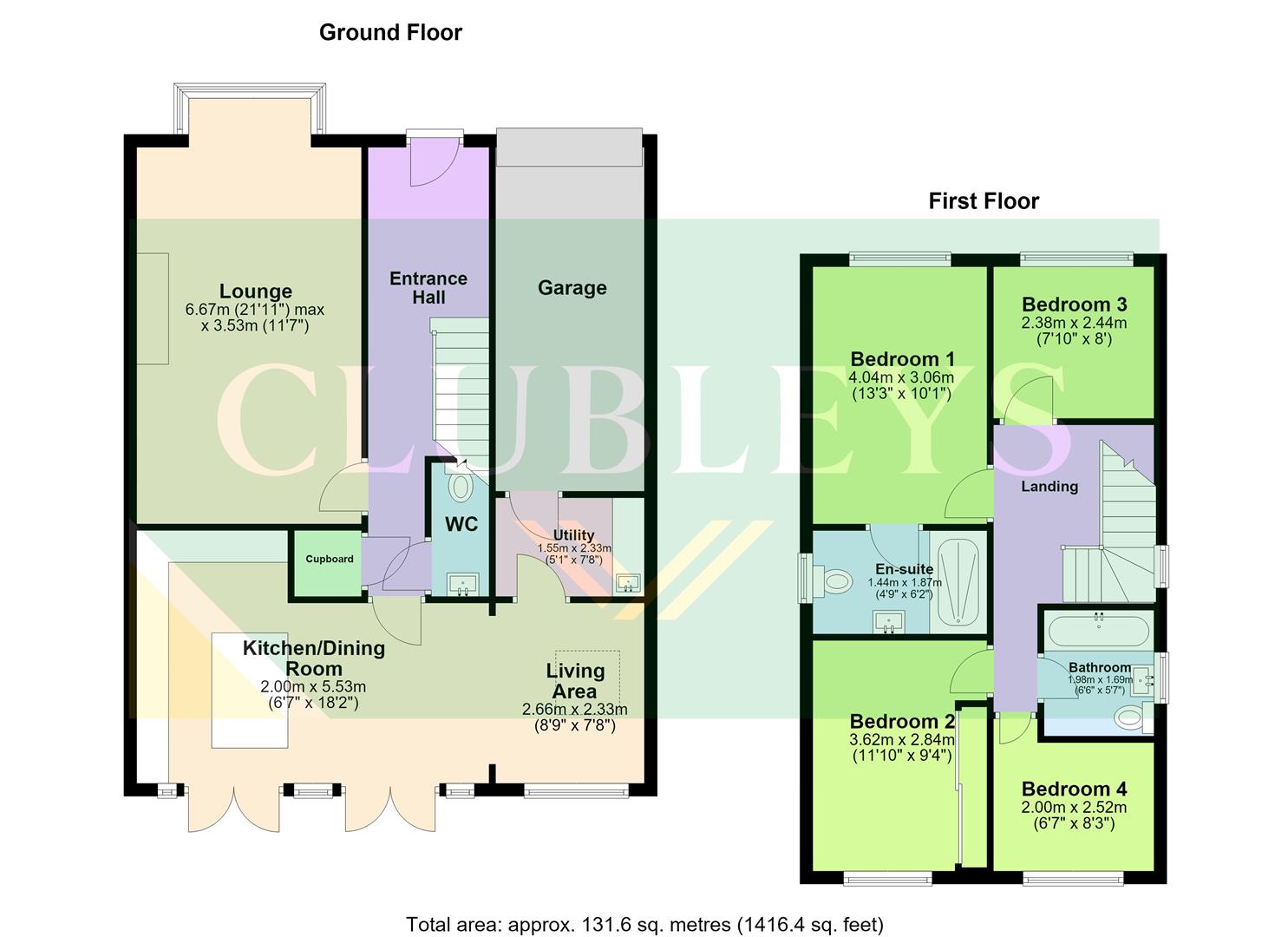 16, The Meadows, South Cave floorplan