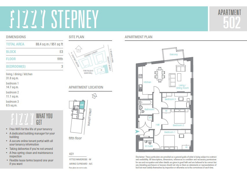 3 Bedrooms Flat to rent in Killick Way, Stepney Green E1