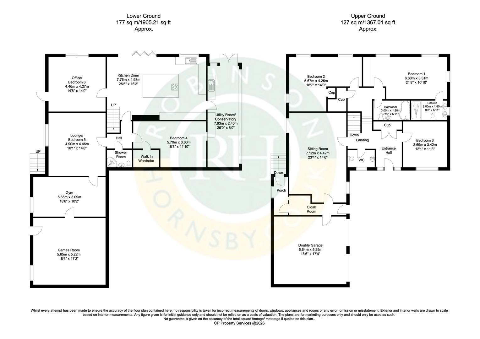 3, Grange Close, Doncaster floorplan