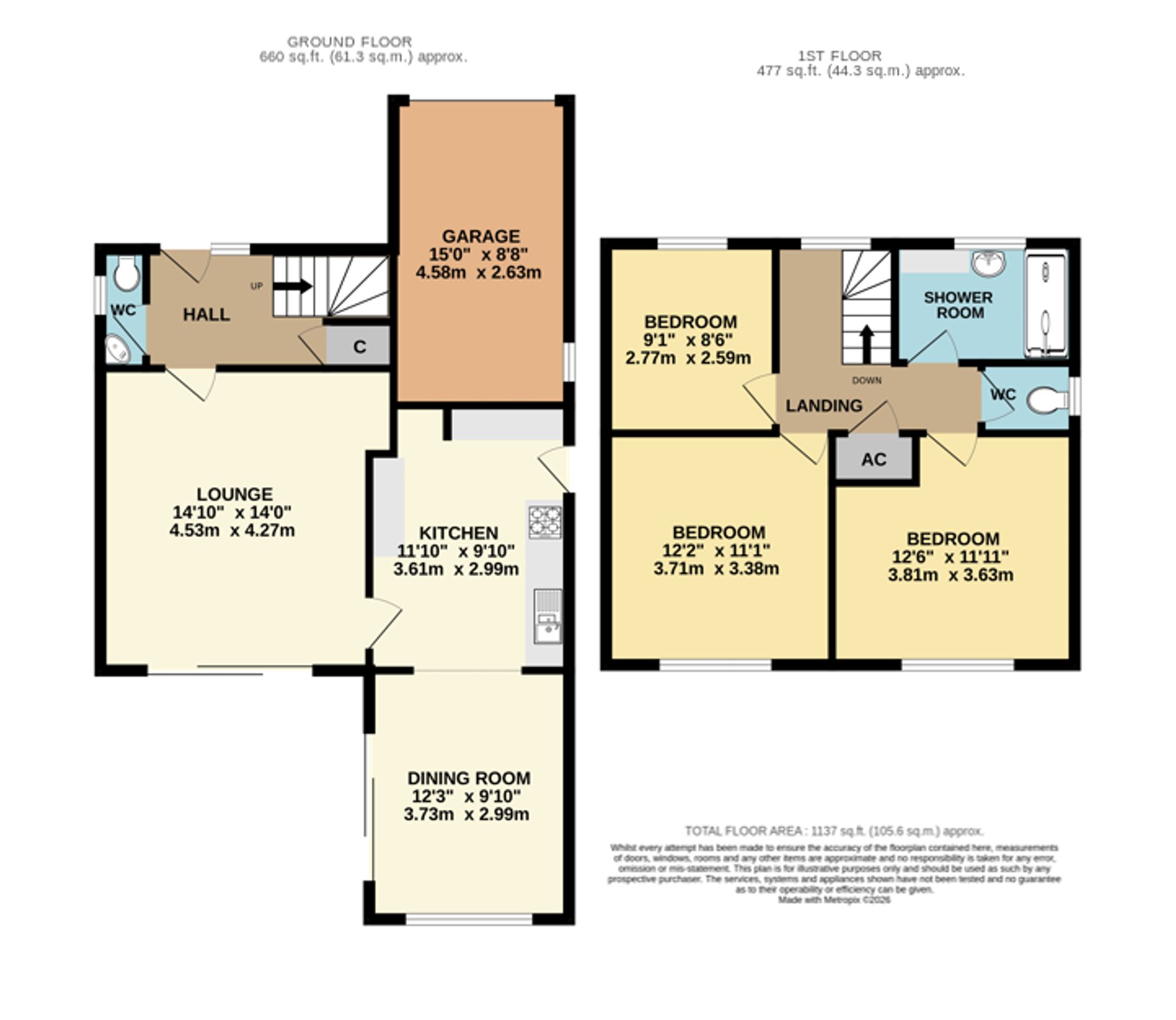 52 Upper St. Helens Road, Southampton floorplan