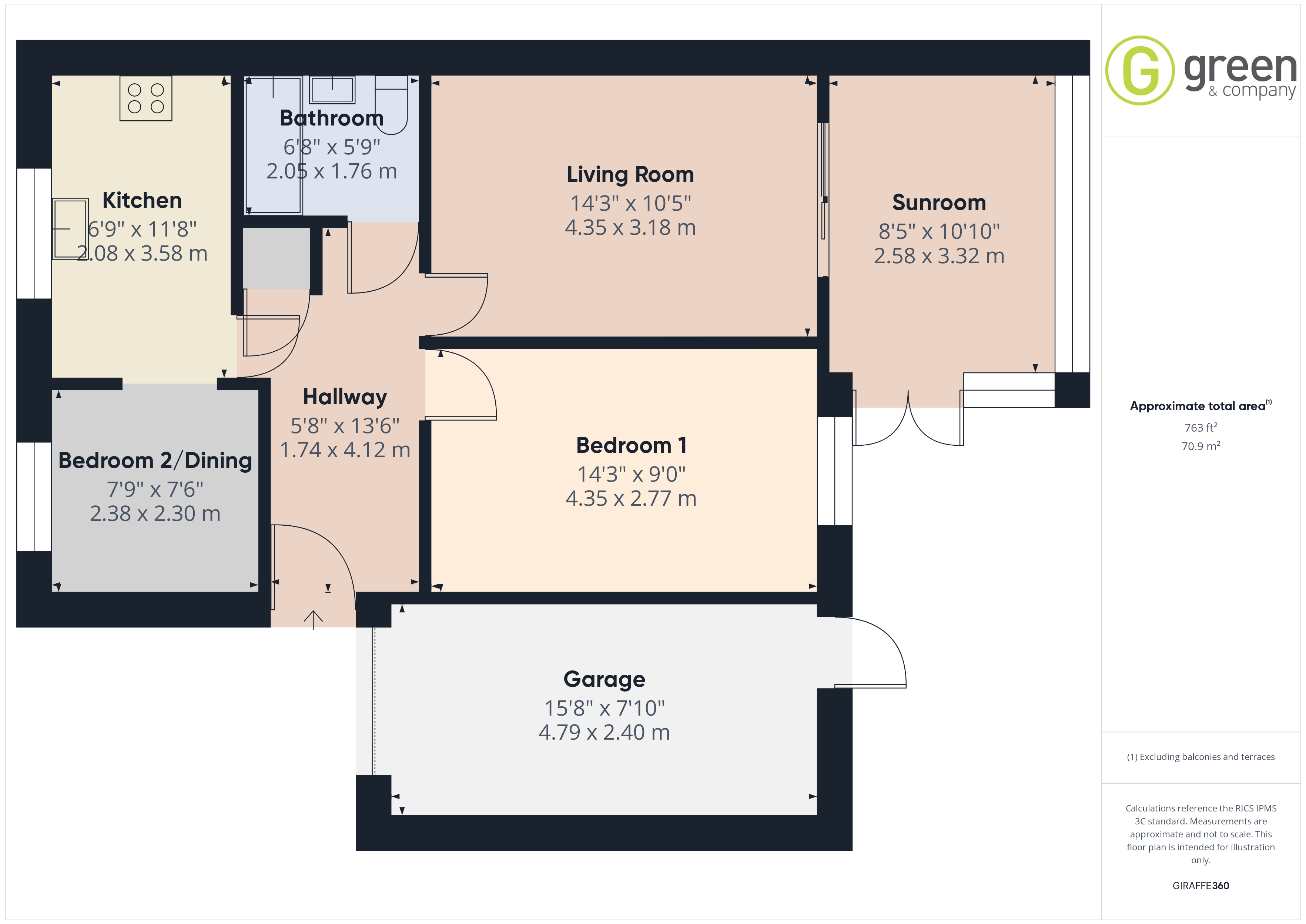 Galton Close, Pype Hayes, Erdington, Birmingham, B24 0QH floorplan