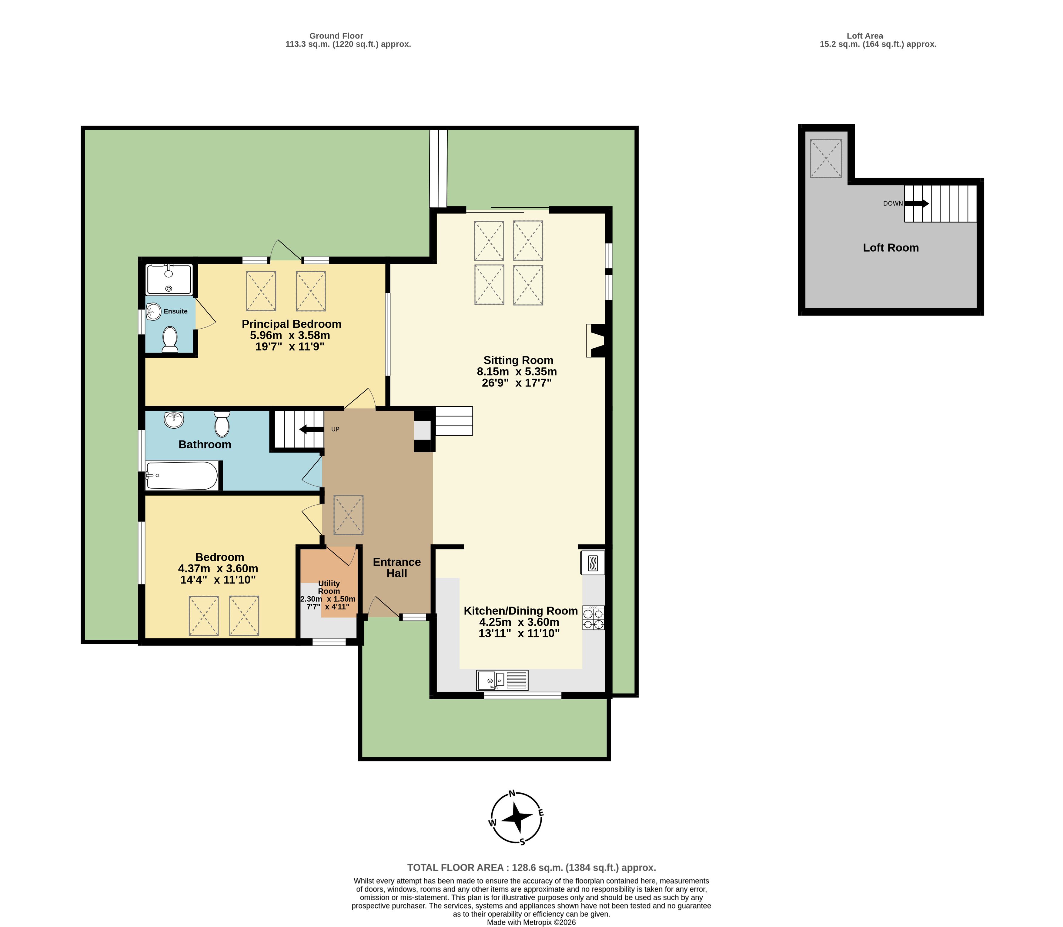 Westward Road, St. Ives floorplan