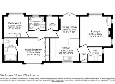 Woolacombe, Devon, EX34 floorplan
