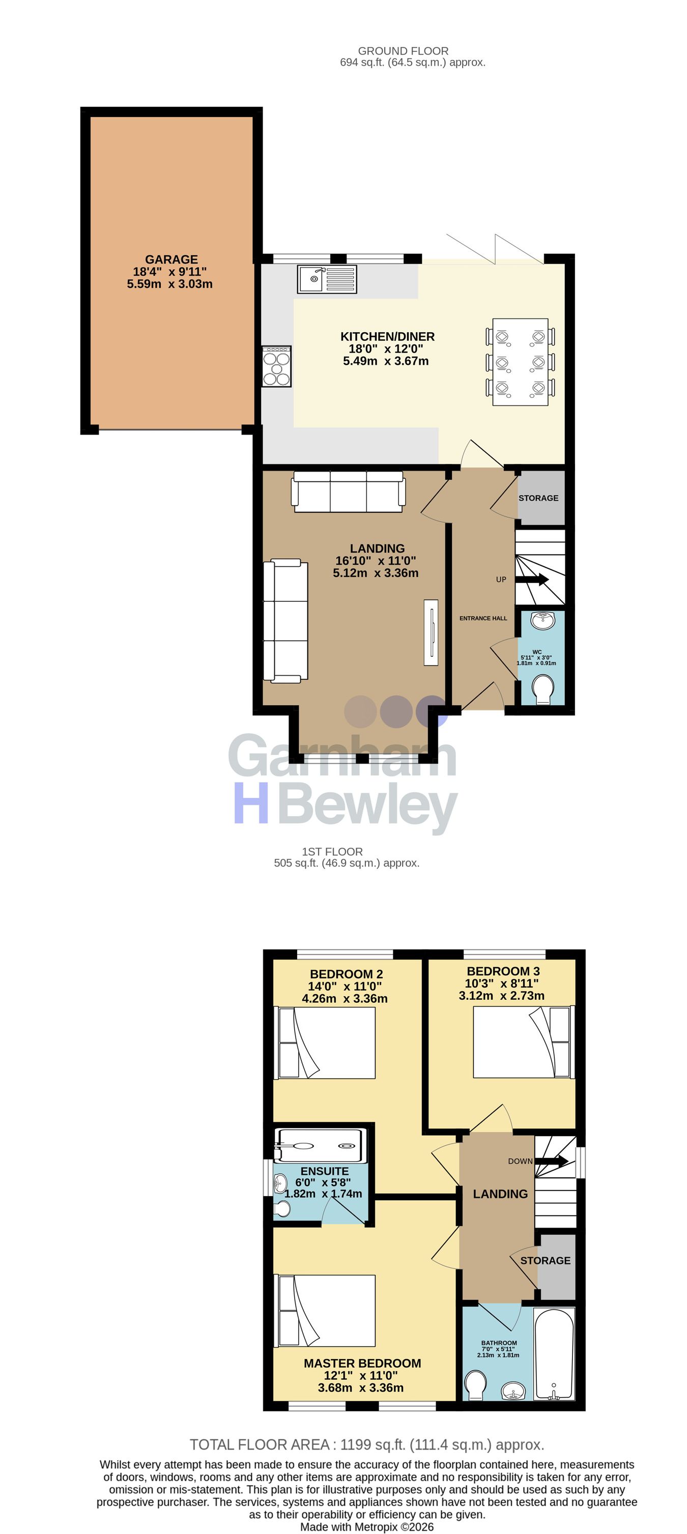 Wychwood Place, Crawley Down floorplan