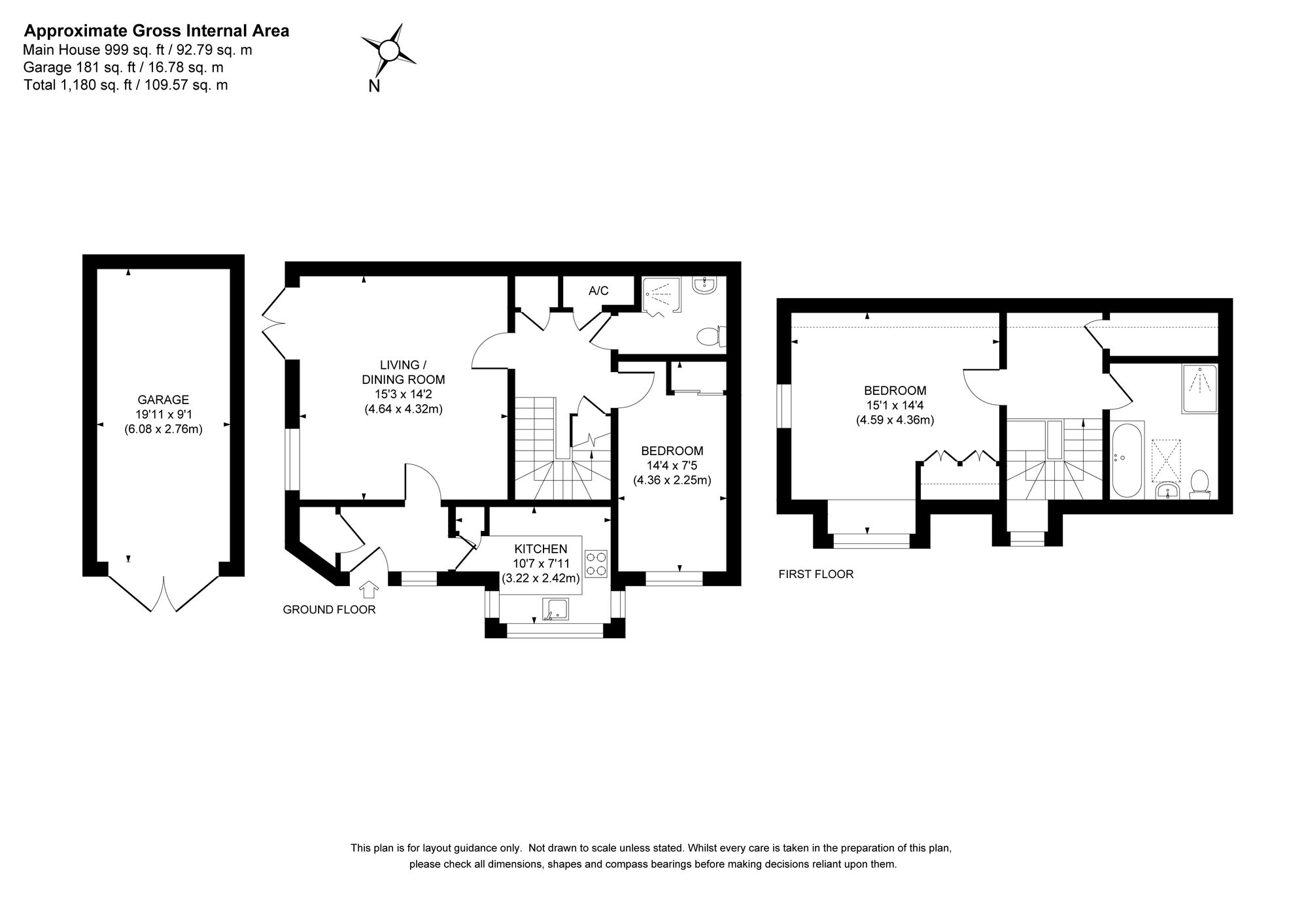 9 Updown Hill, Haywards Heath floorplan