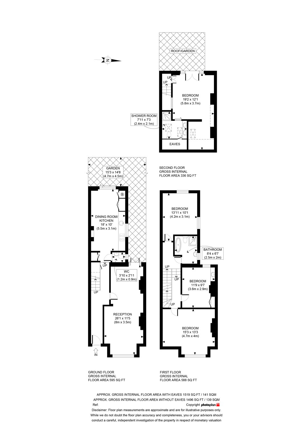 4 Bedrooms Terraced house to rent in Felixstowe Road, Kensal Green, London NW10