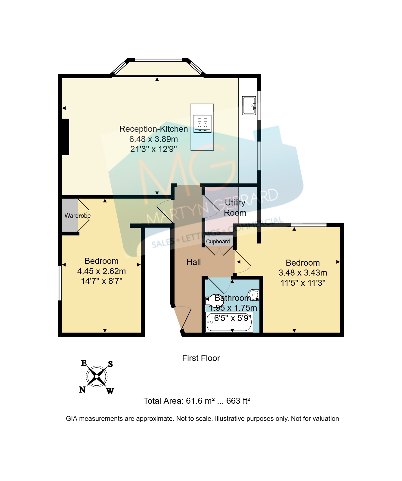 25B,, Holly Park Gardens, London floorplan