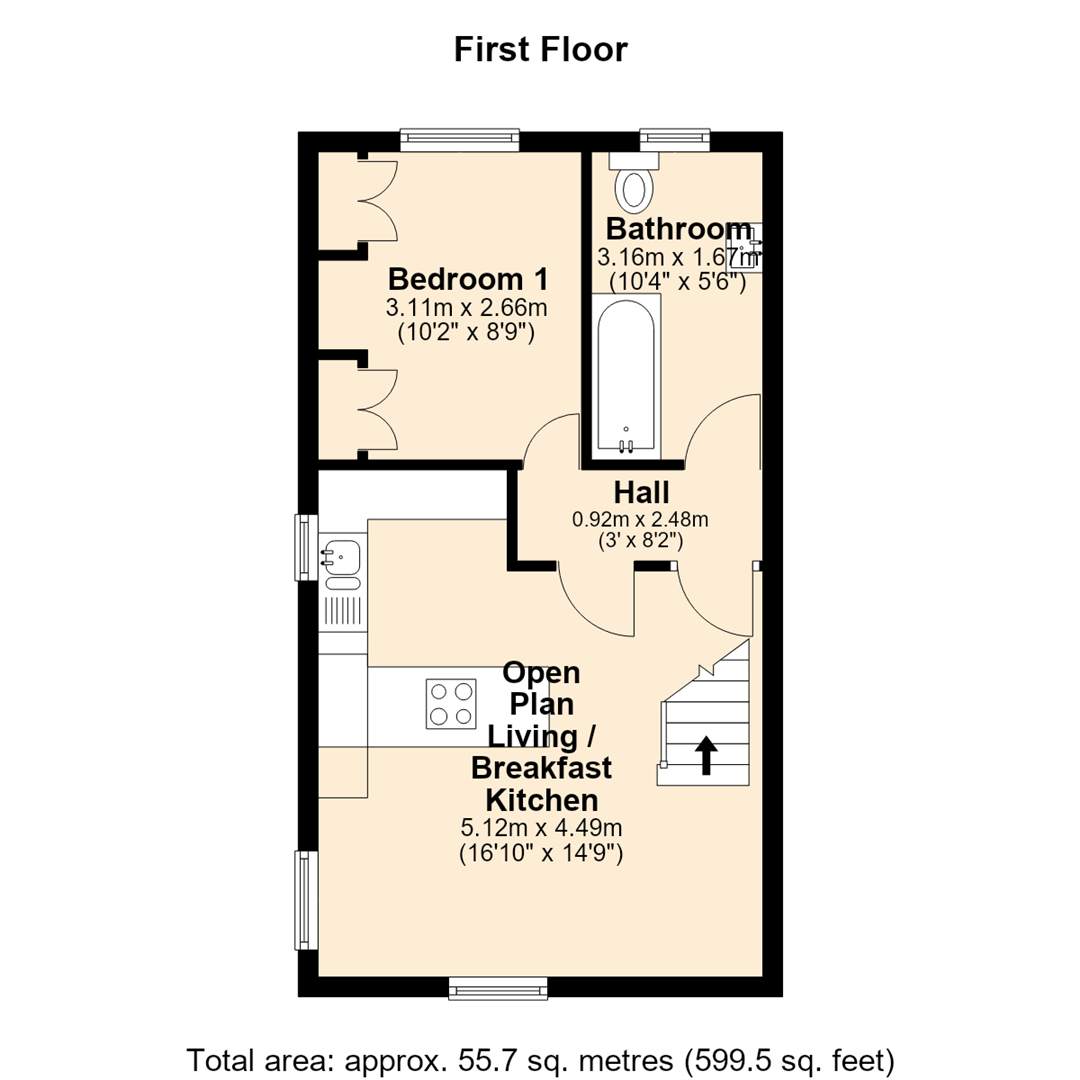624B, Newchurch Road, Rossendale floorplan