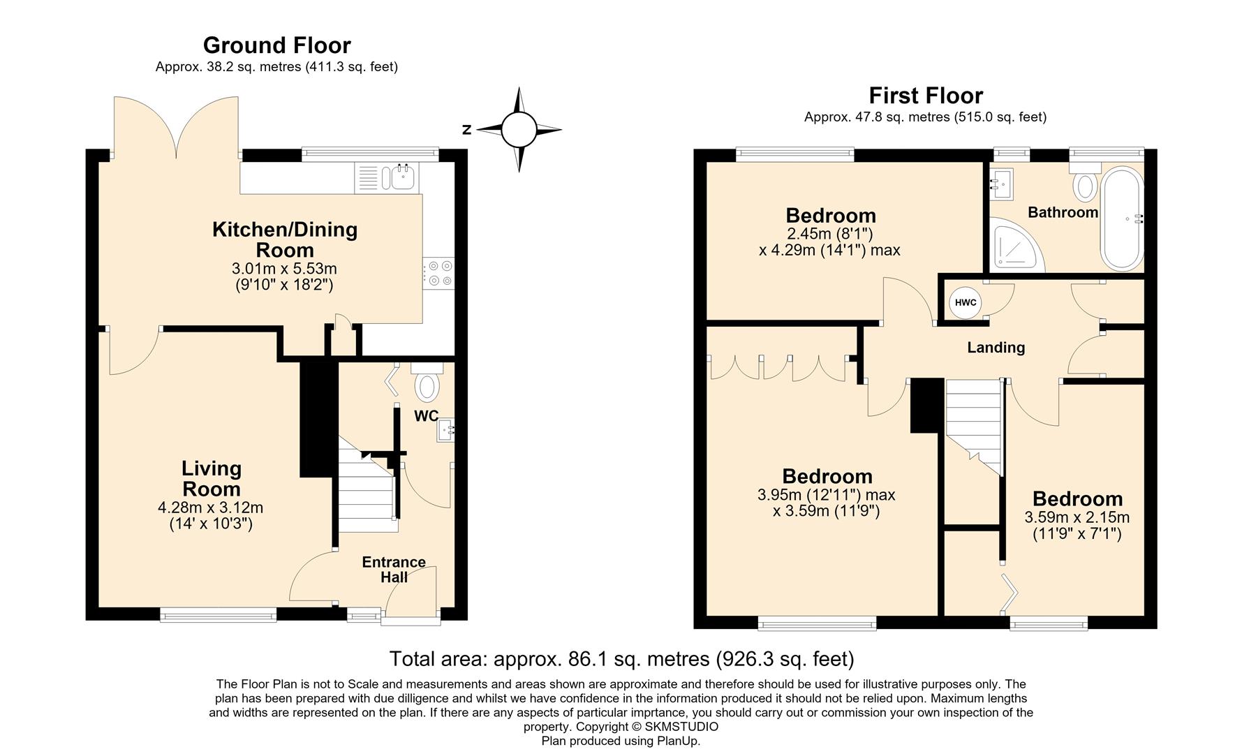 Long Arrotts, Hemel Hempstead floorplan