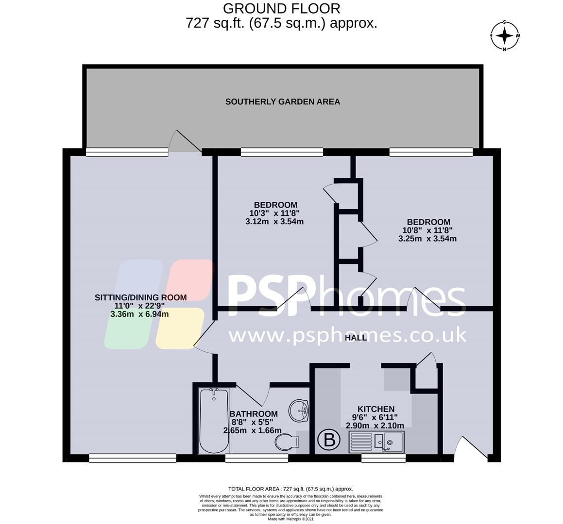 27 Jireh Court, Perrymount Road, Haywards Heath floorplan