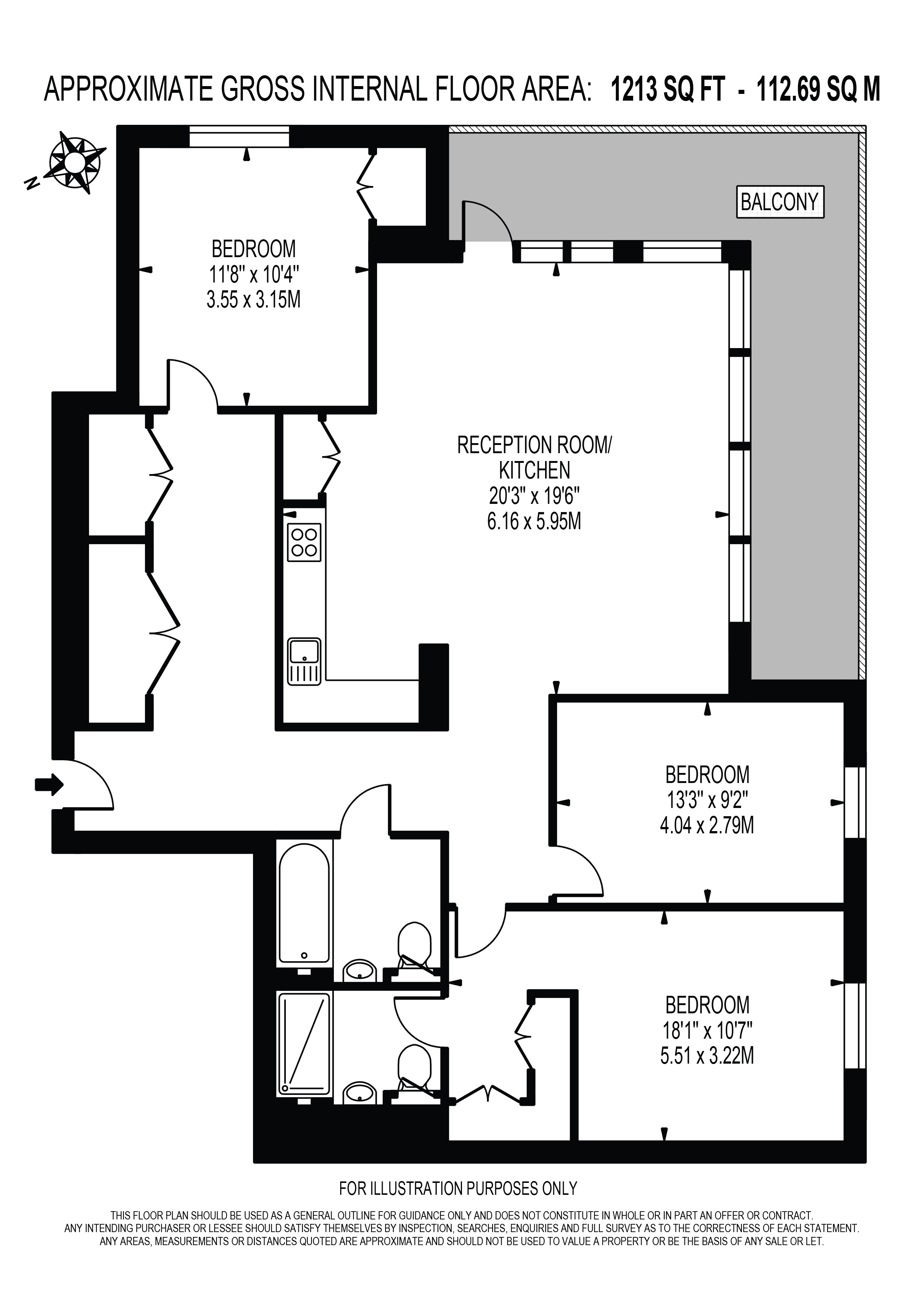 32 Affinity House 84, Beresford Avenue, London floorplan