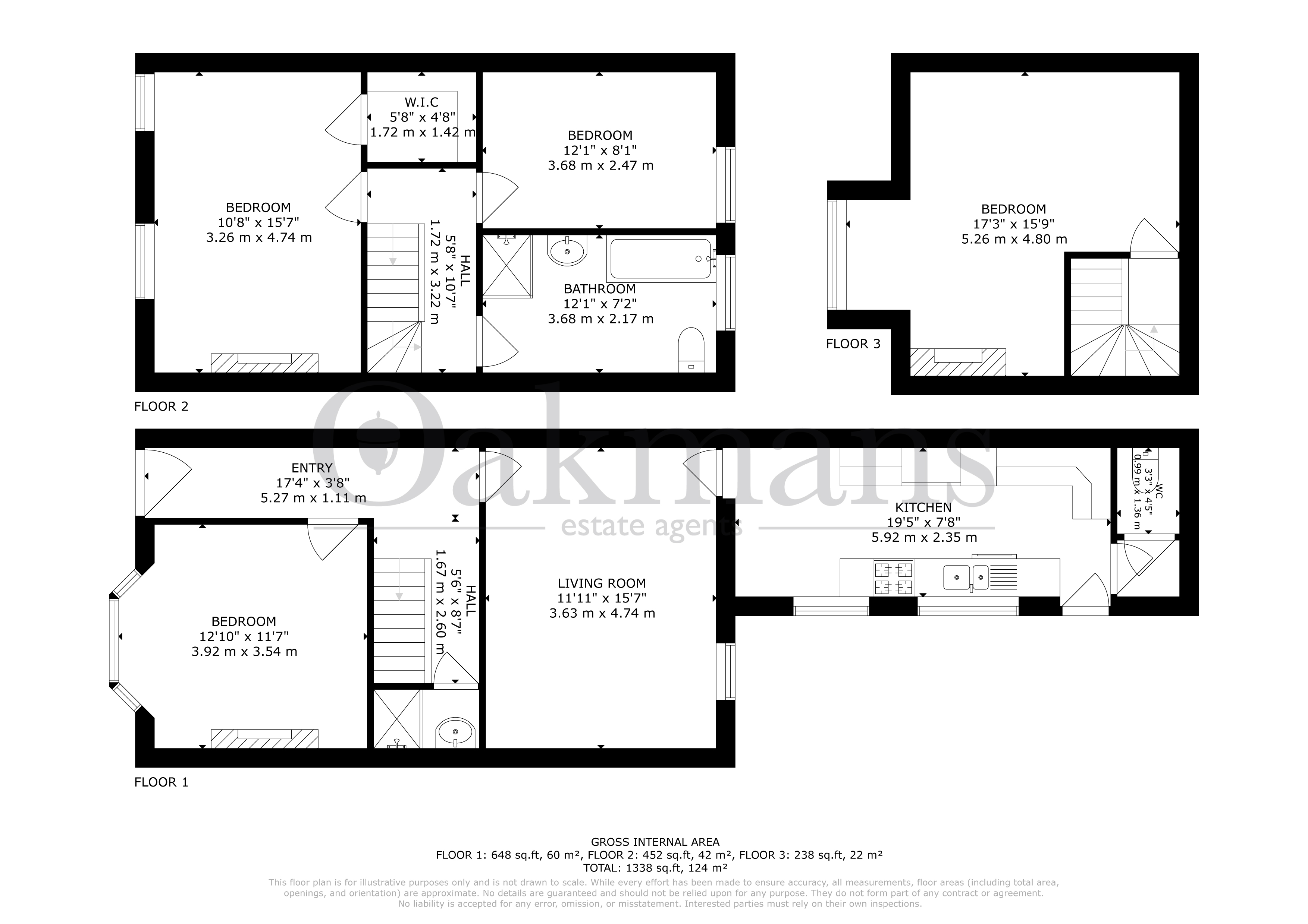 56, RESERVOIR ROAD, BIRMINGHAM floorplan