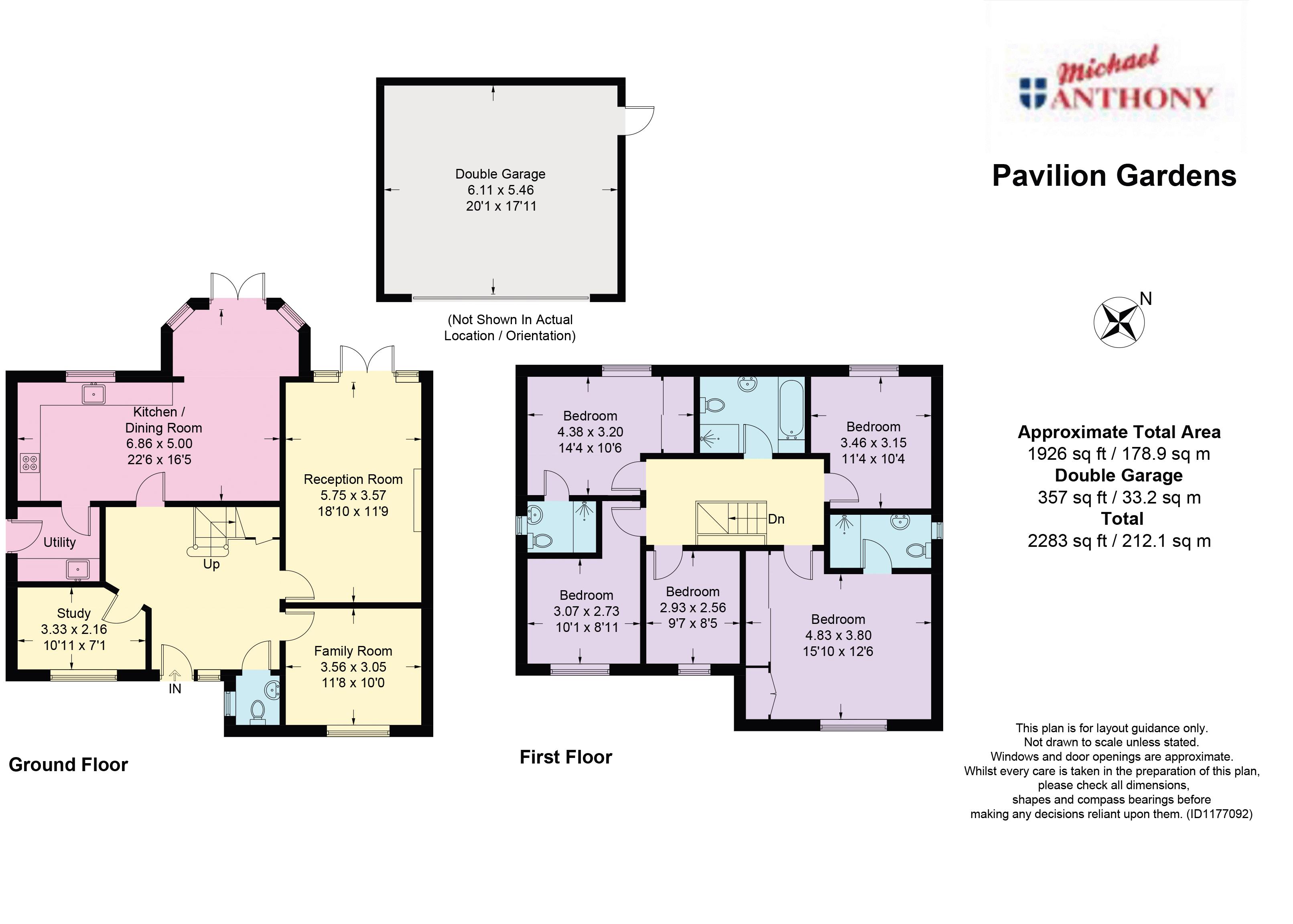 6, Pavilion Gardens, Aylesbury floorplan