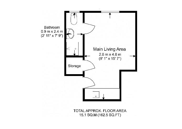 1 Bedrooms Flat to rent in West End Lane, London NW6