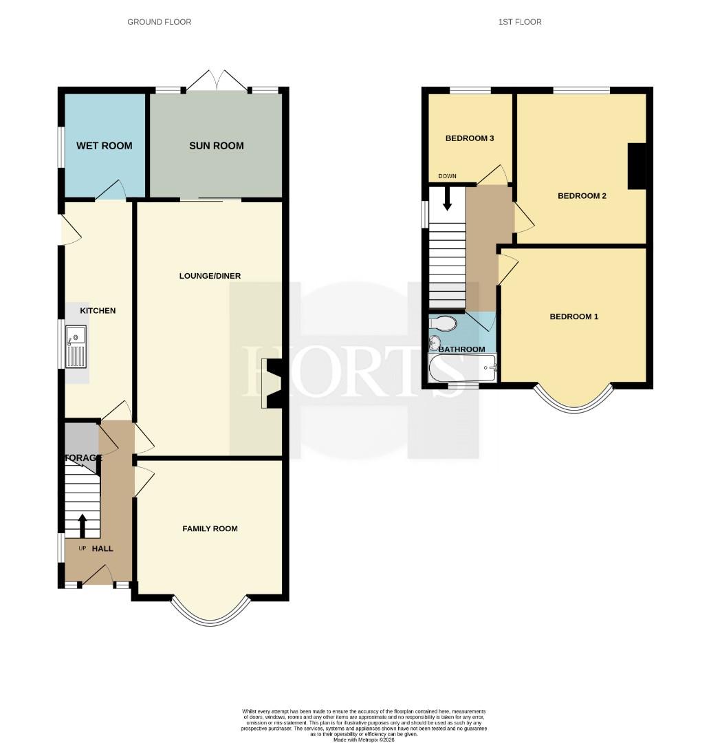 22, Richmond Road, Rugby floorplan