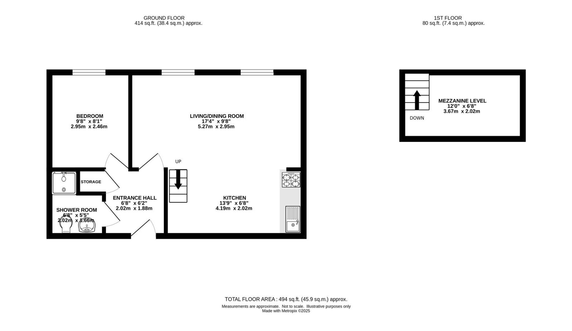 Flat 3, Landcross House 1A Landcross Road, Manchester floorplan