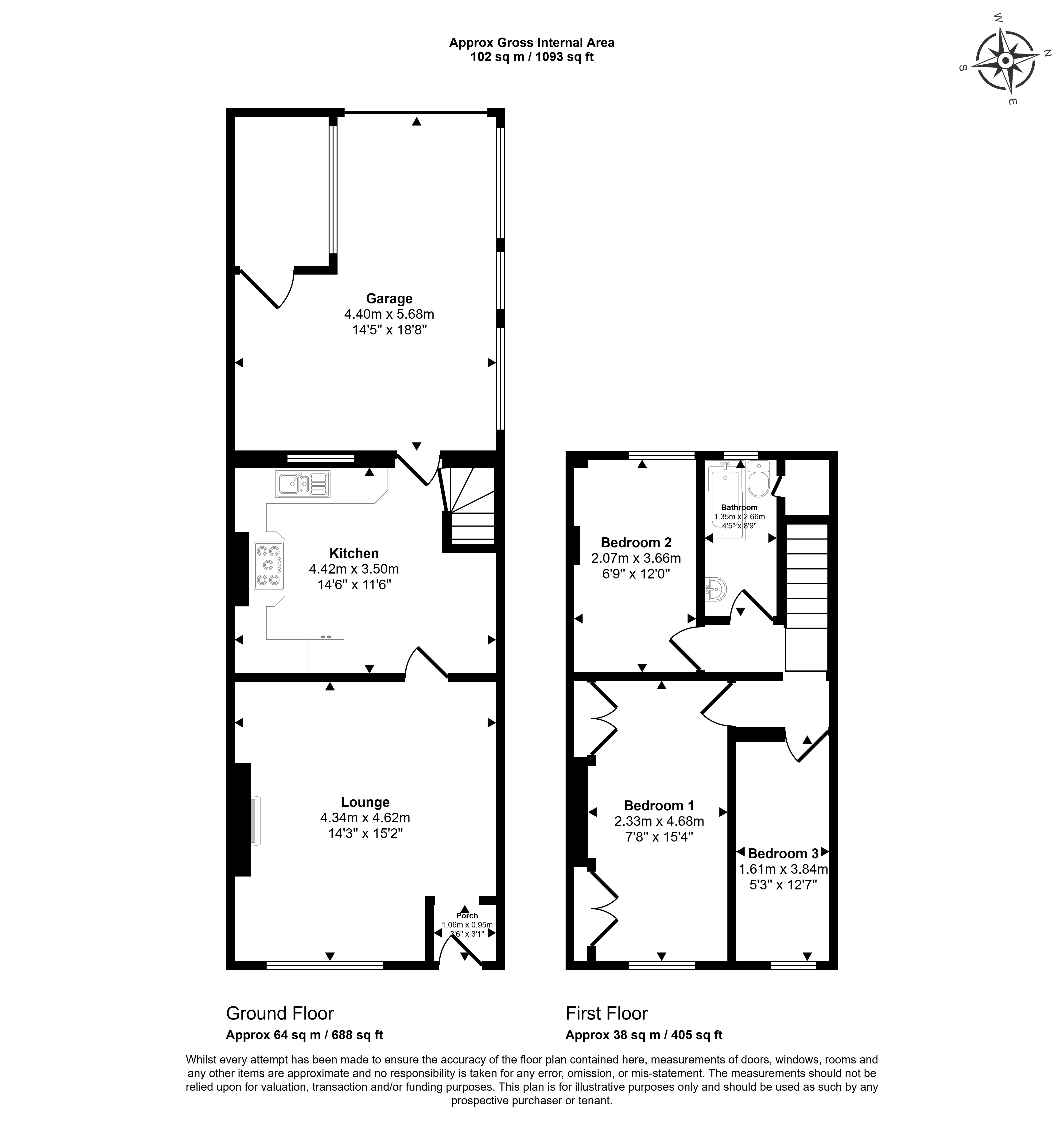 371 Tonge Moor Road, 371 Tonge Moor Road, Bolton floorplan