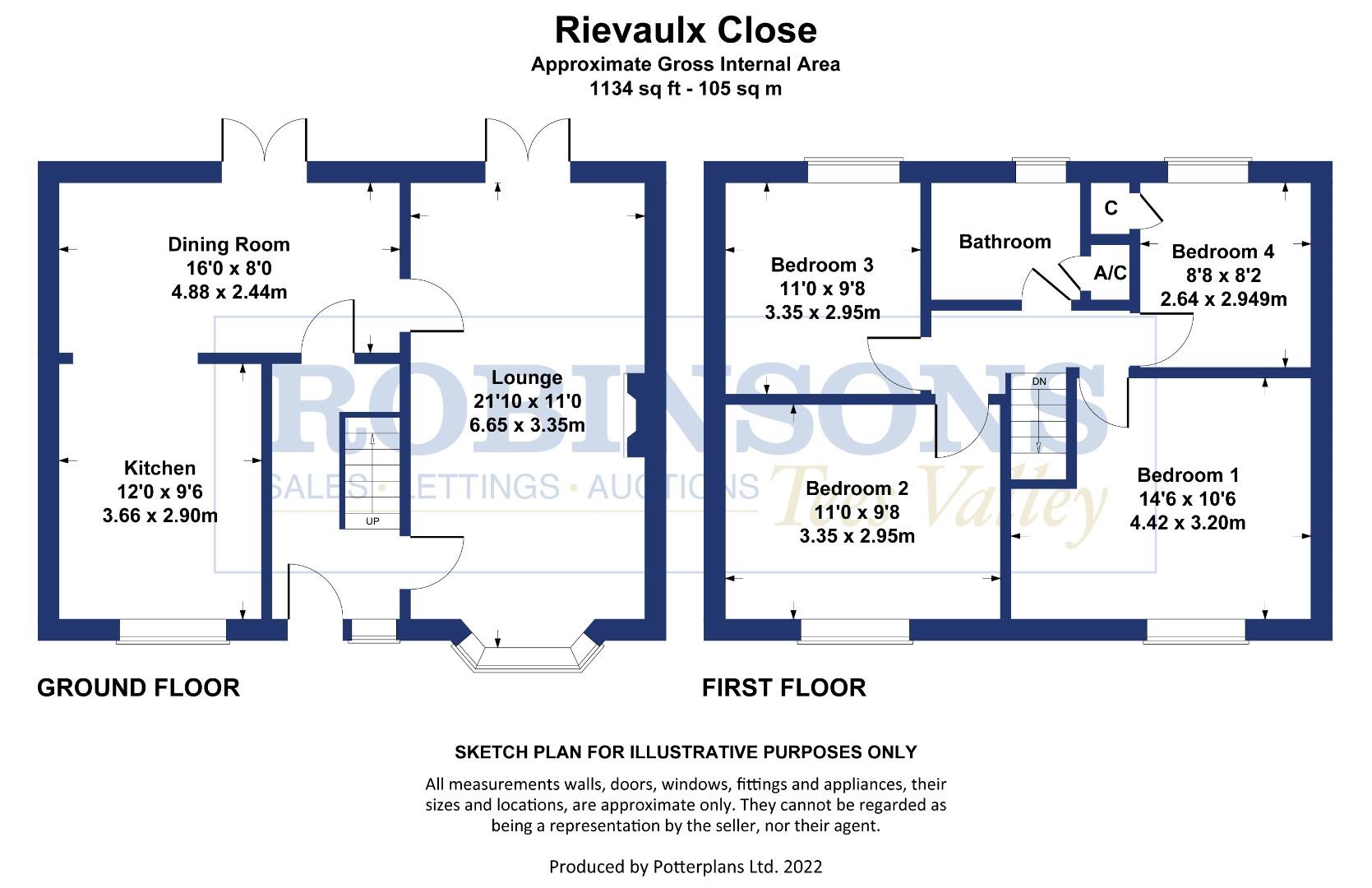Rievaulx Close, Roseworth, StocktonOnTees TS19, 4 bedroom terraced