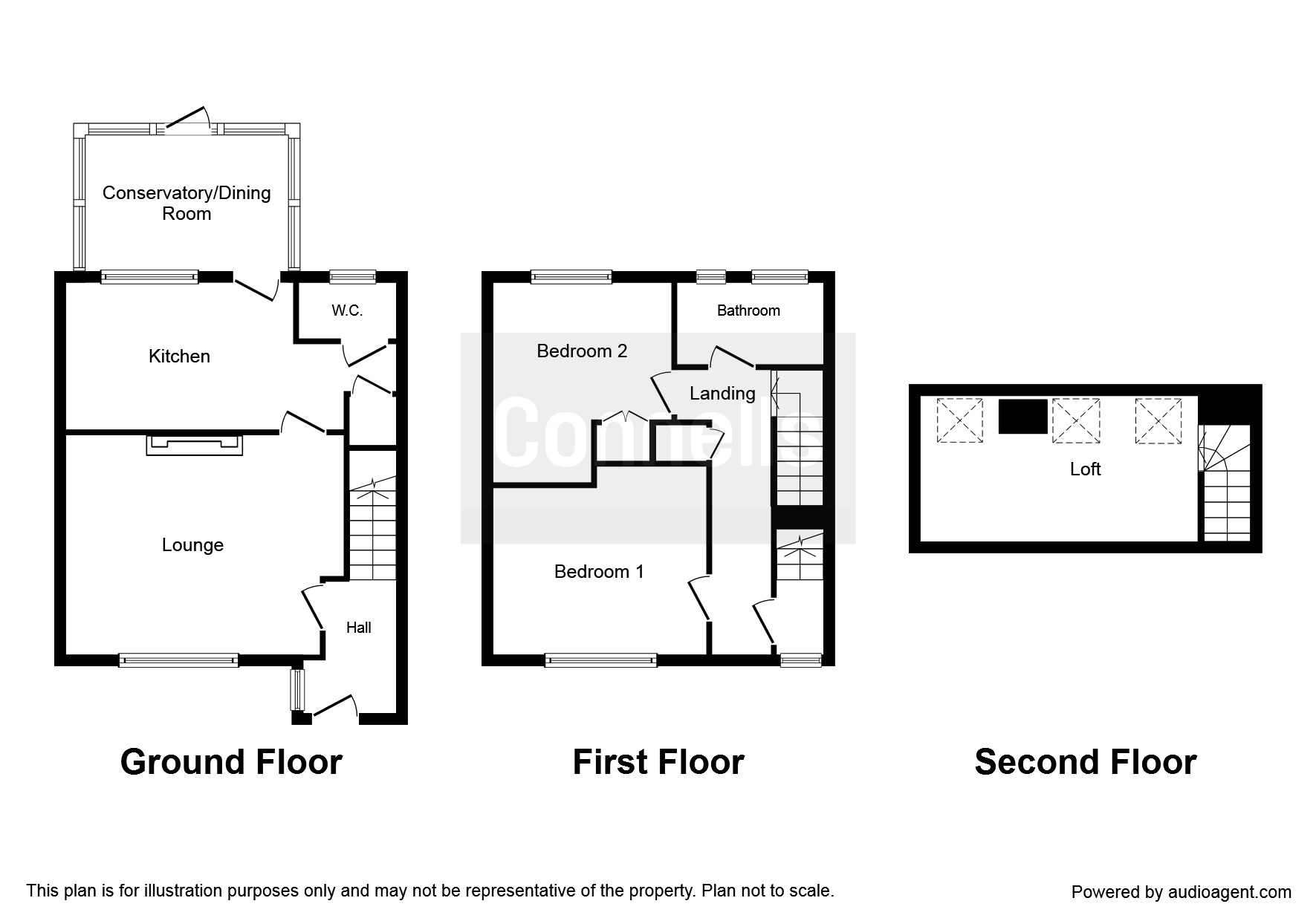 2 Bedrooms End terrace house for sale in Bletchingley Road, Merstham, Redhill RH1