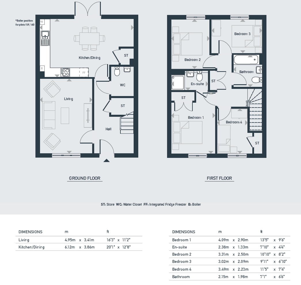 Plot 78, The Dukes @ Earls Croft, Leicester floorplan