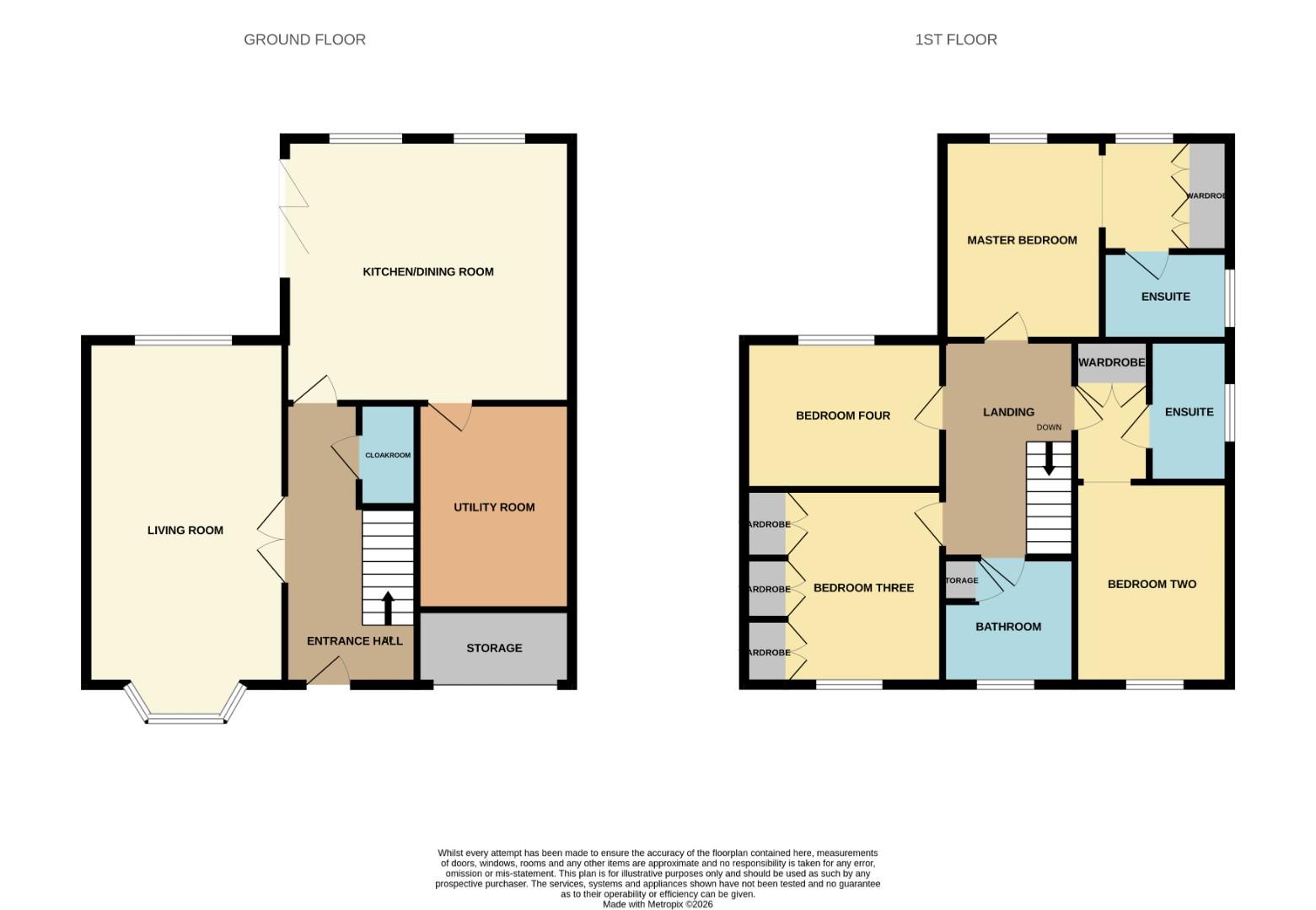 11, Kieran Maxwell Lane, Newton Aycliffe floorplan