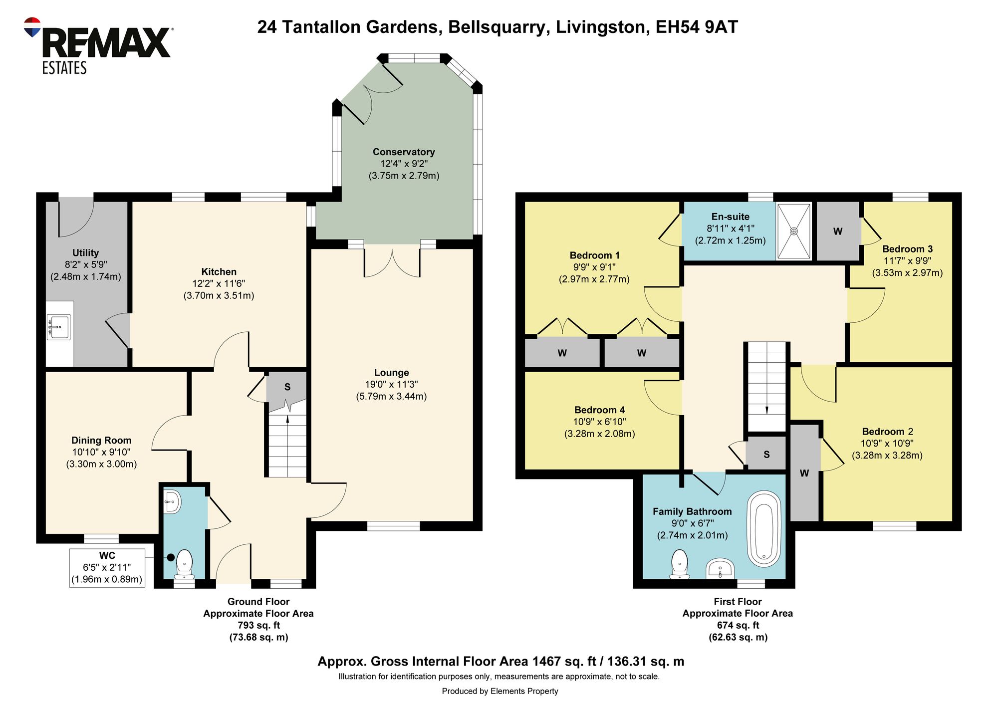 24 Tantallon Gardens, Livingston floorplan