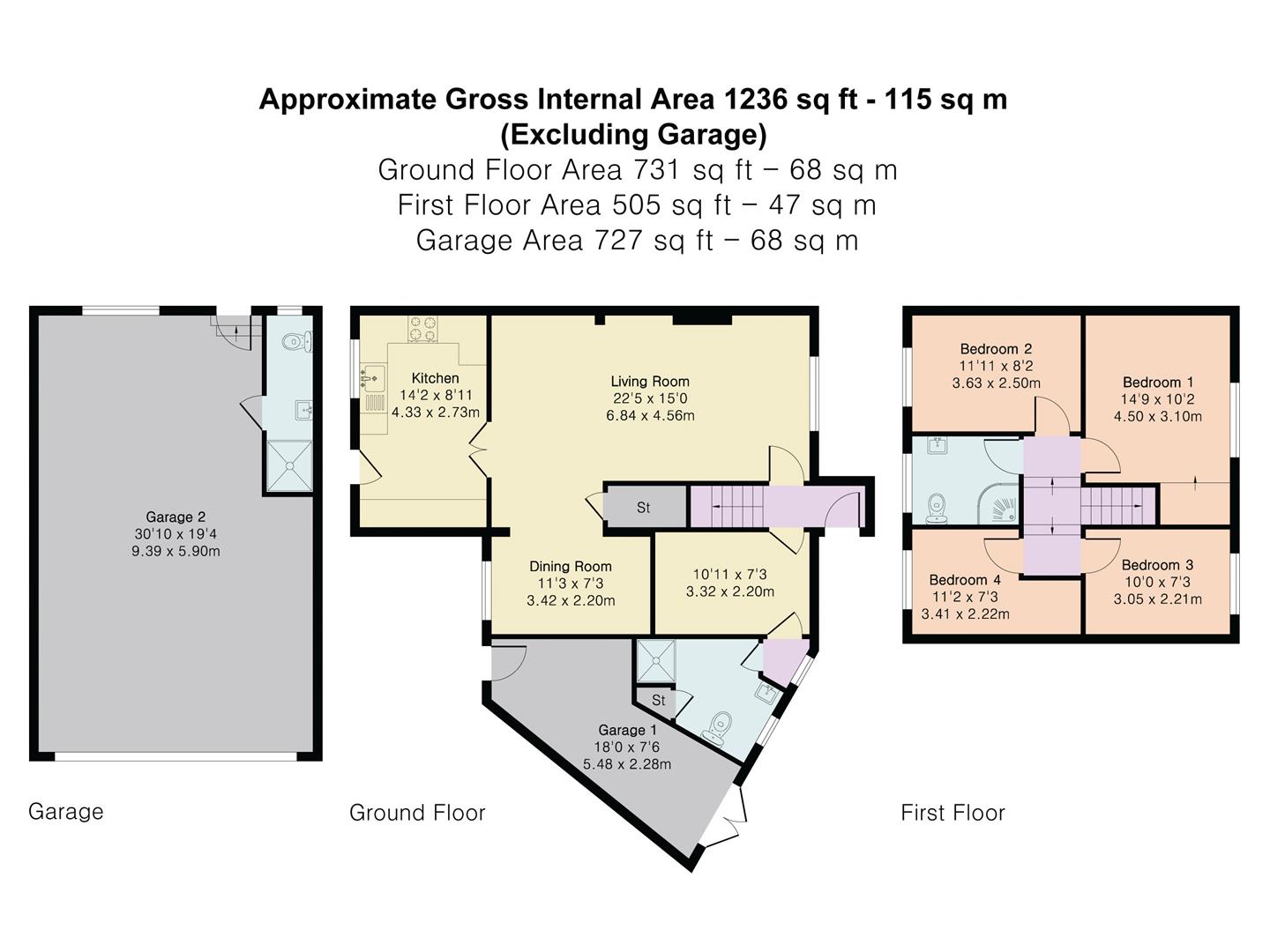 42, Stortford Road, Hoddesdon floorplan