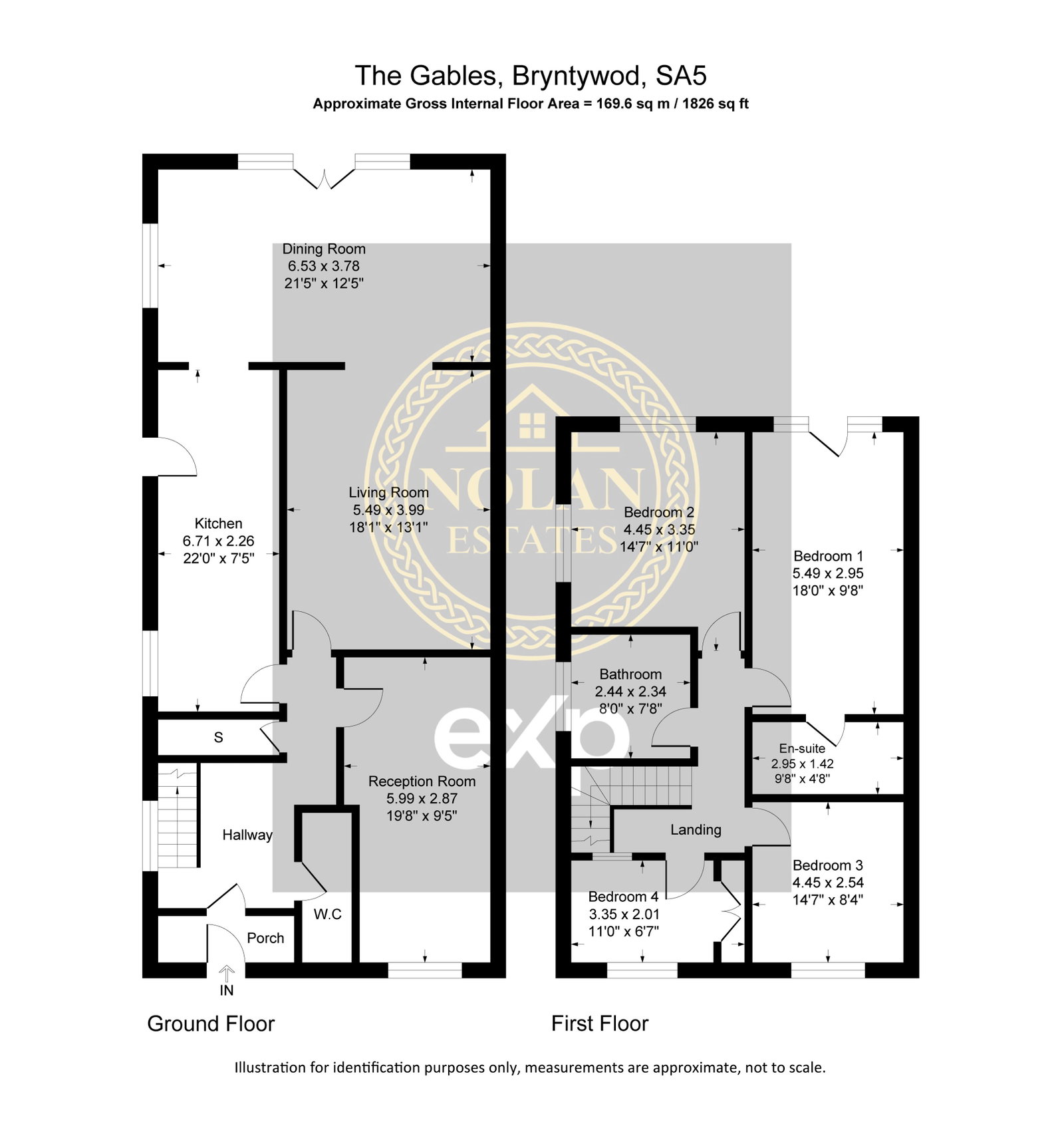 43, Bryntywod, Swansea floorplan