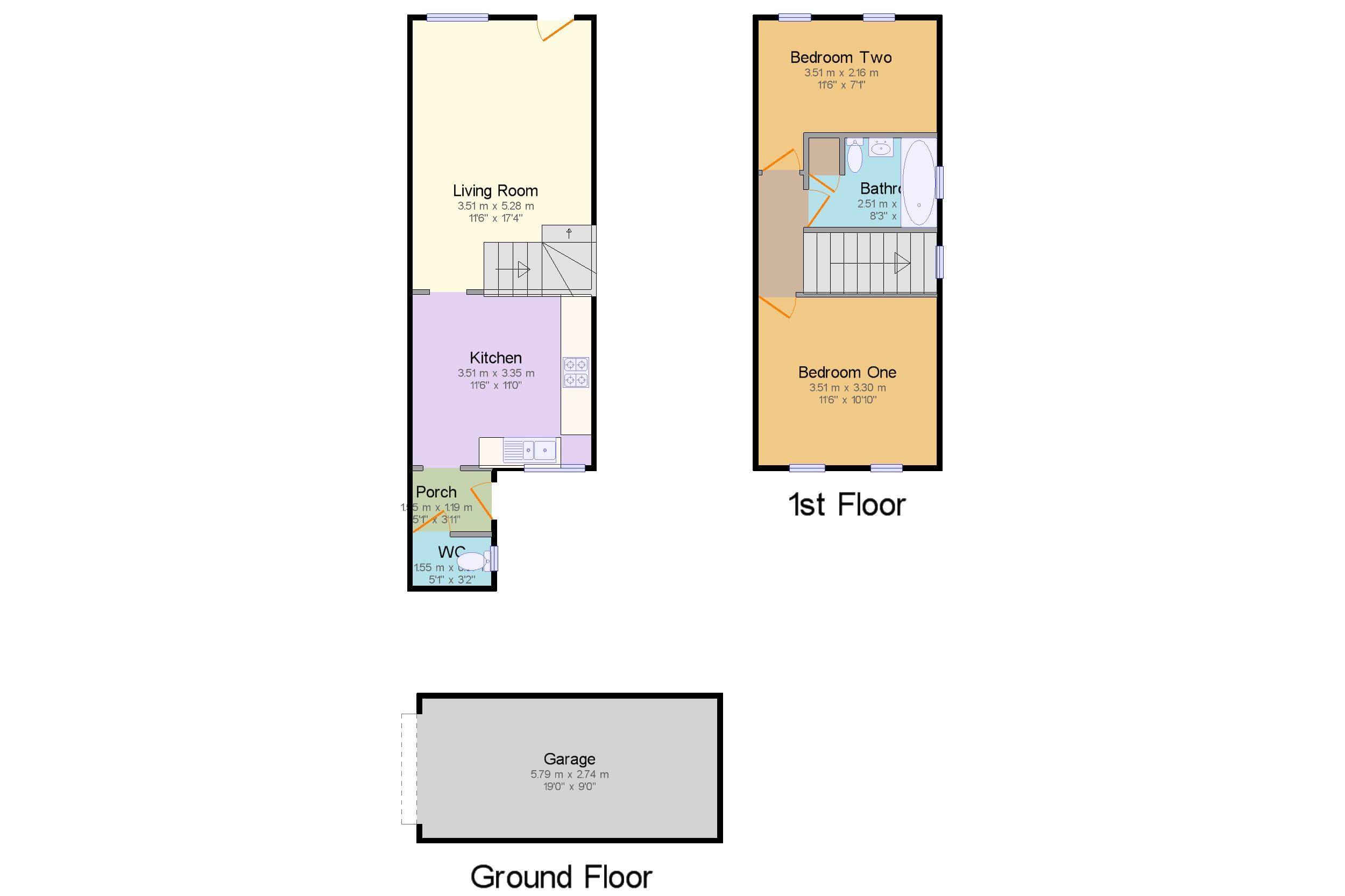 2 bed end terrace house for sale in Fleet Hargate, Holbeach, Spalding