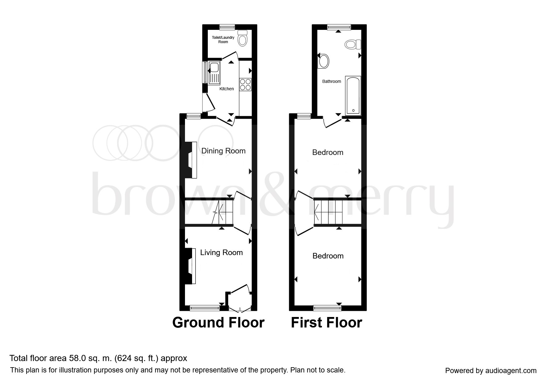 2 Bedrooms Terraced house for sale in Judge Street, Watford WD24