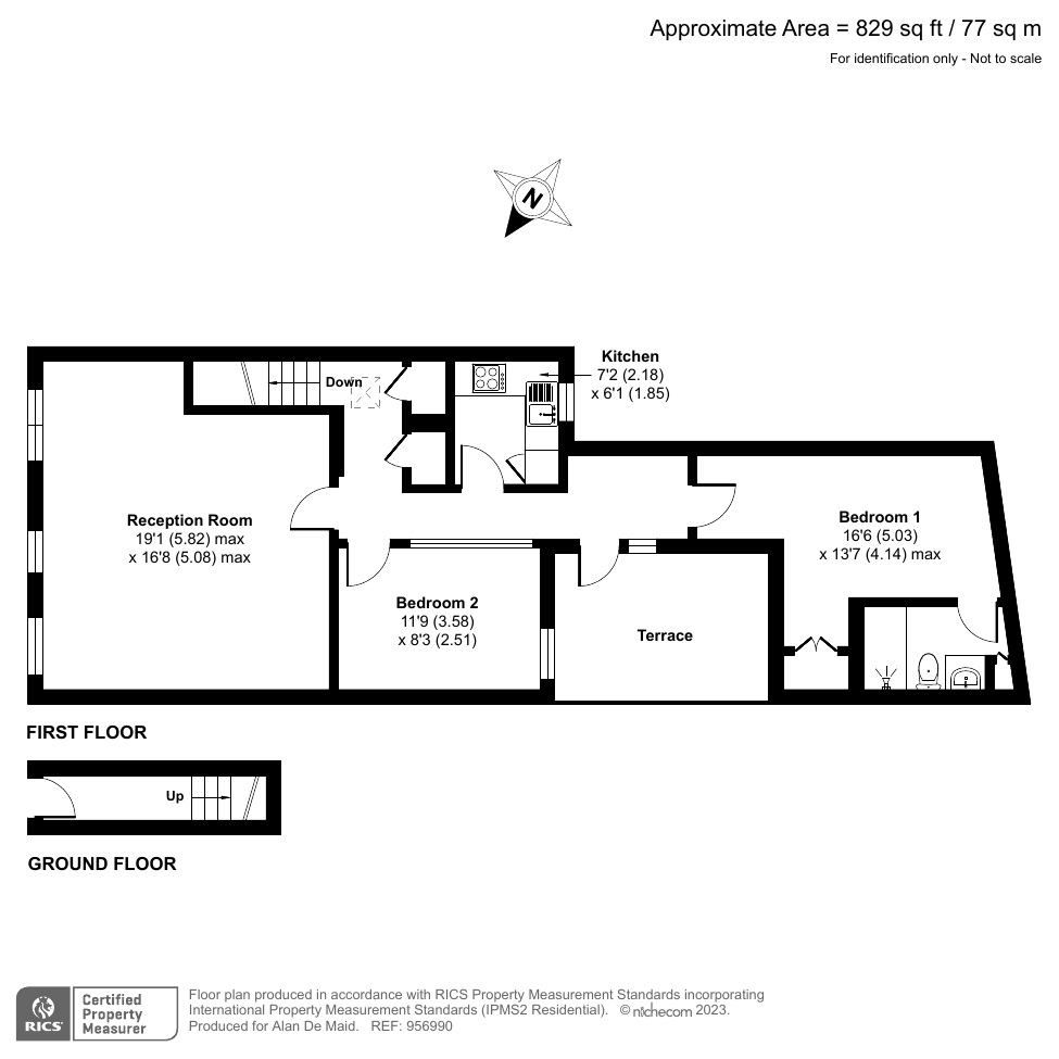 Milton Place, Chislehurst BR7, 2 bedroom flat for sale 64165979