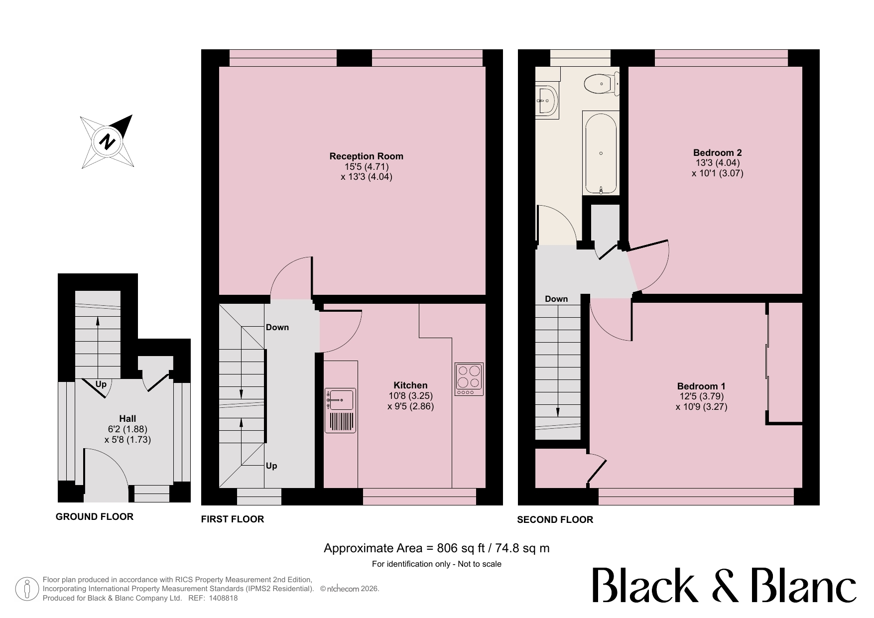 Flat 1, Reculver House,, Abbey Park, Beckenham floorplan