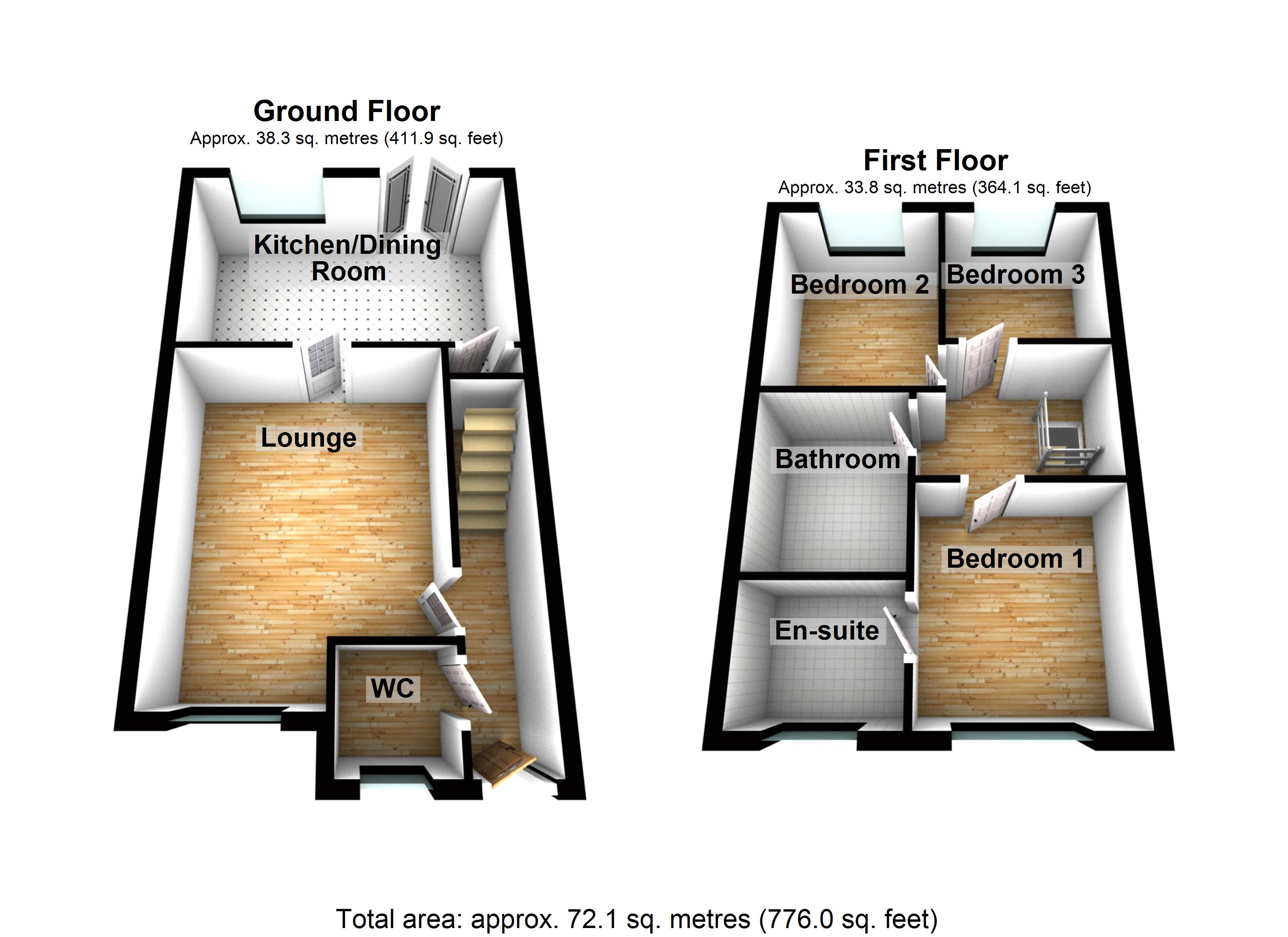 Ballochmyle Wynd, Coatbridge ML5, 3 bedroom semidetached house for