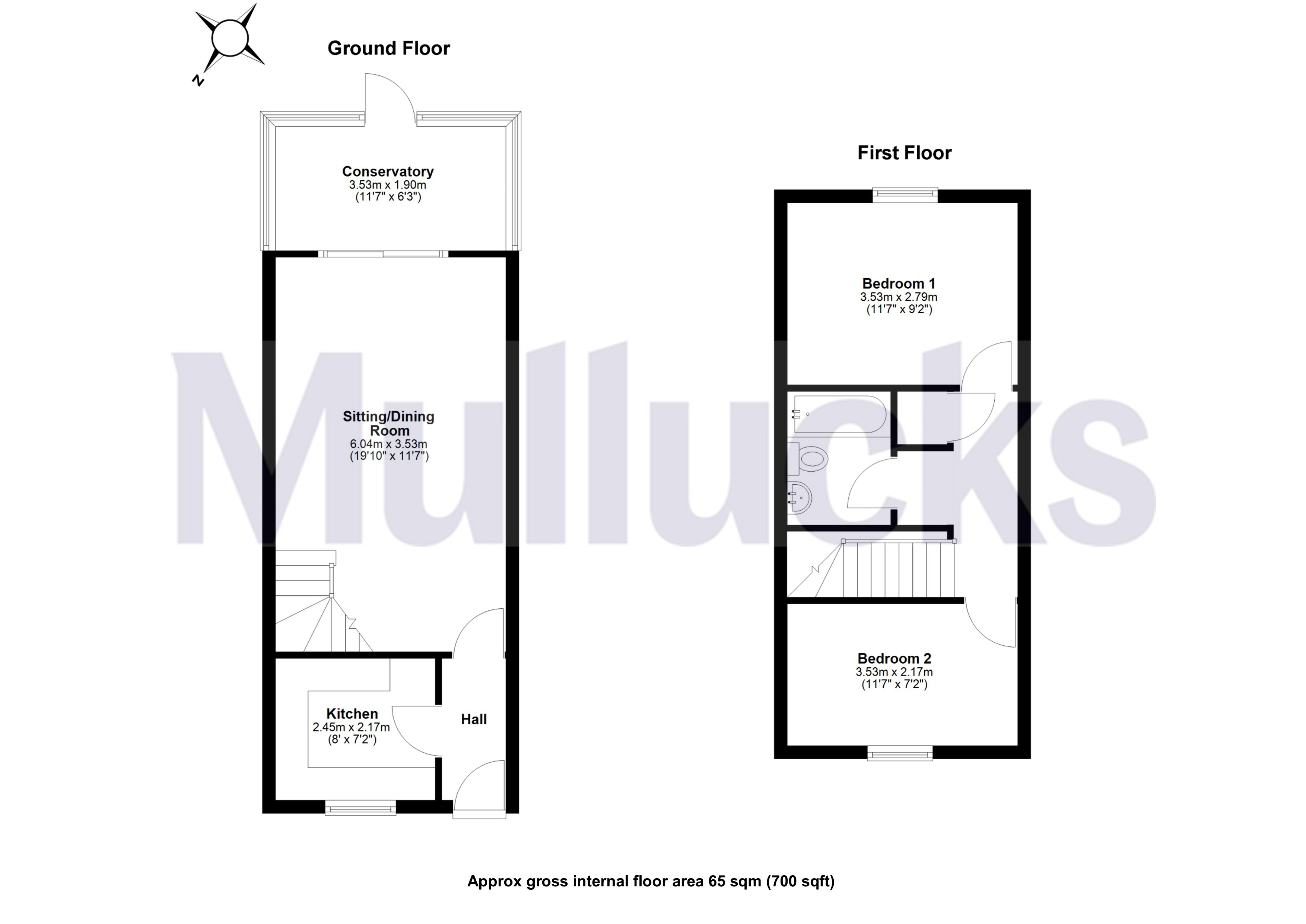 8, St. James Court, Essex floorplan
