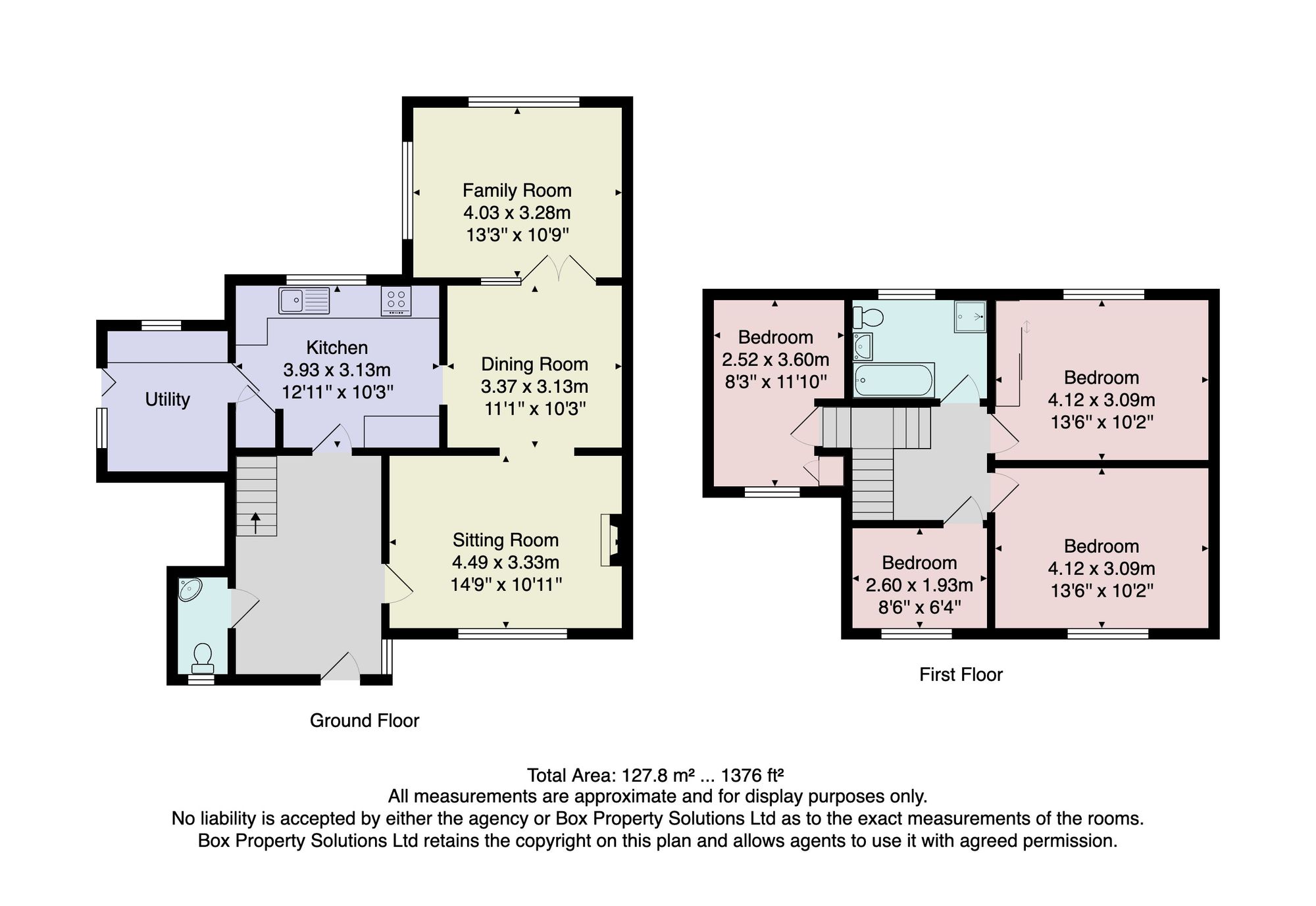 11 Mallinson Close, Harrogate floorplan