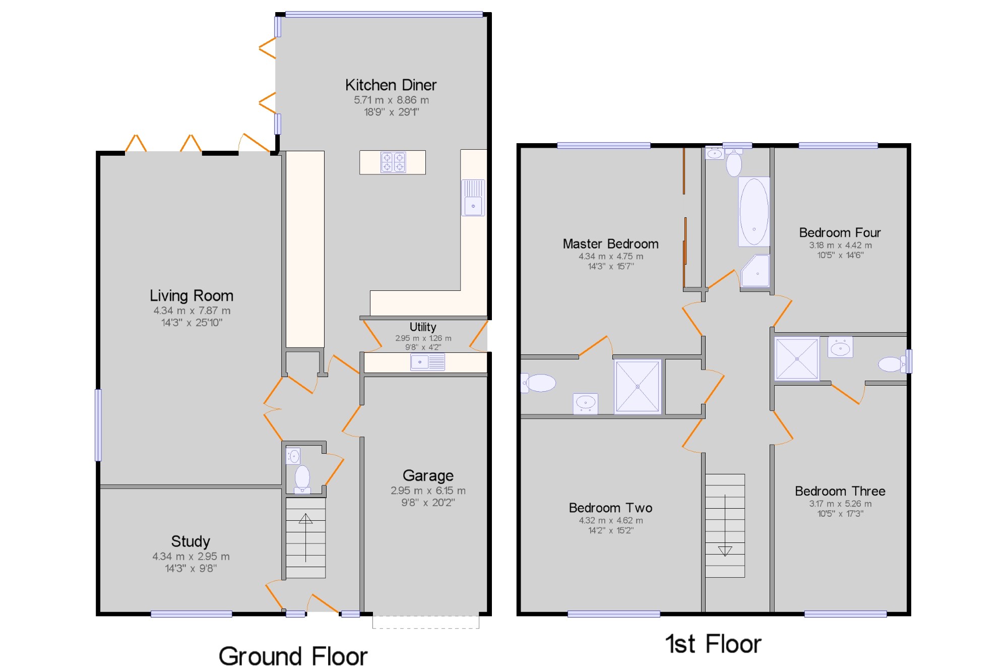 4 Bedrooms Detached house for sale in Basingstoke, Hampshire RG22