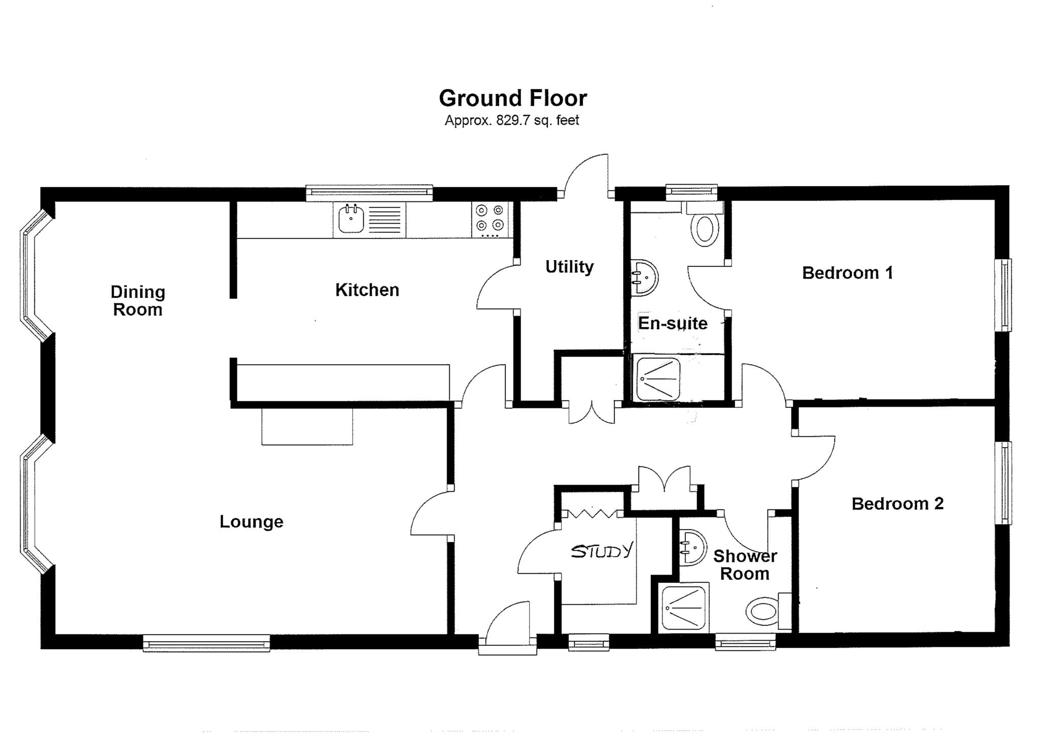 2, Whitehill Park, Bordon floorplan